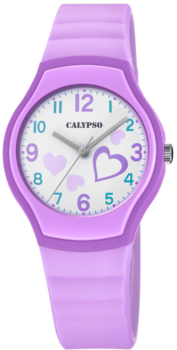 CALYPSO WATCHES Quarzuhr ideal auch online Geschenk Collection, K5806/3«, »Junior mit OTTO als Herzmotiv, bei