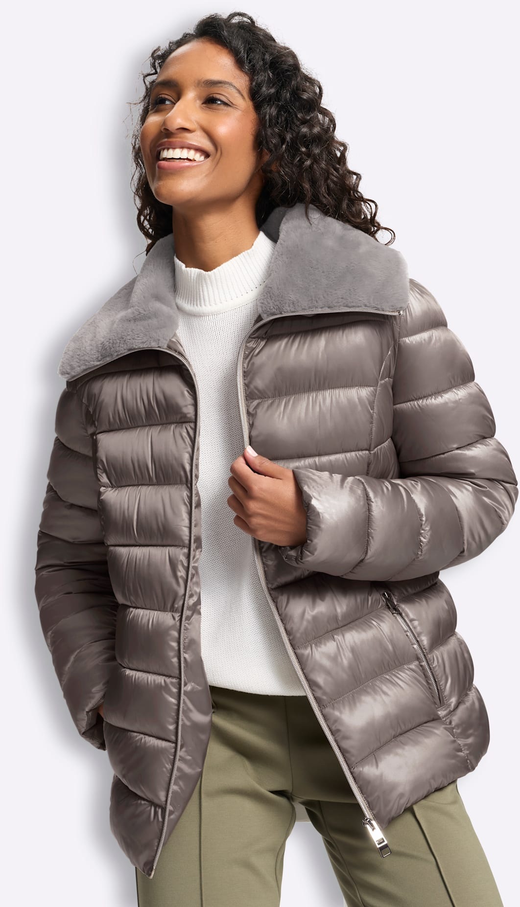 heine Steppjacke ohne Kapuze
