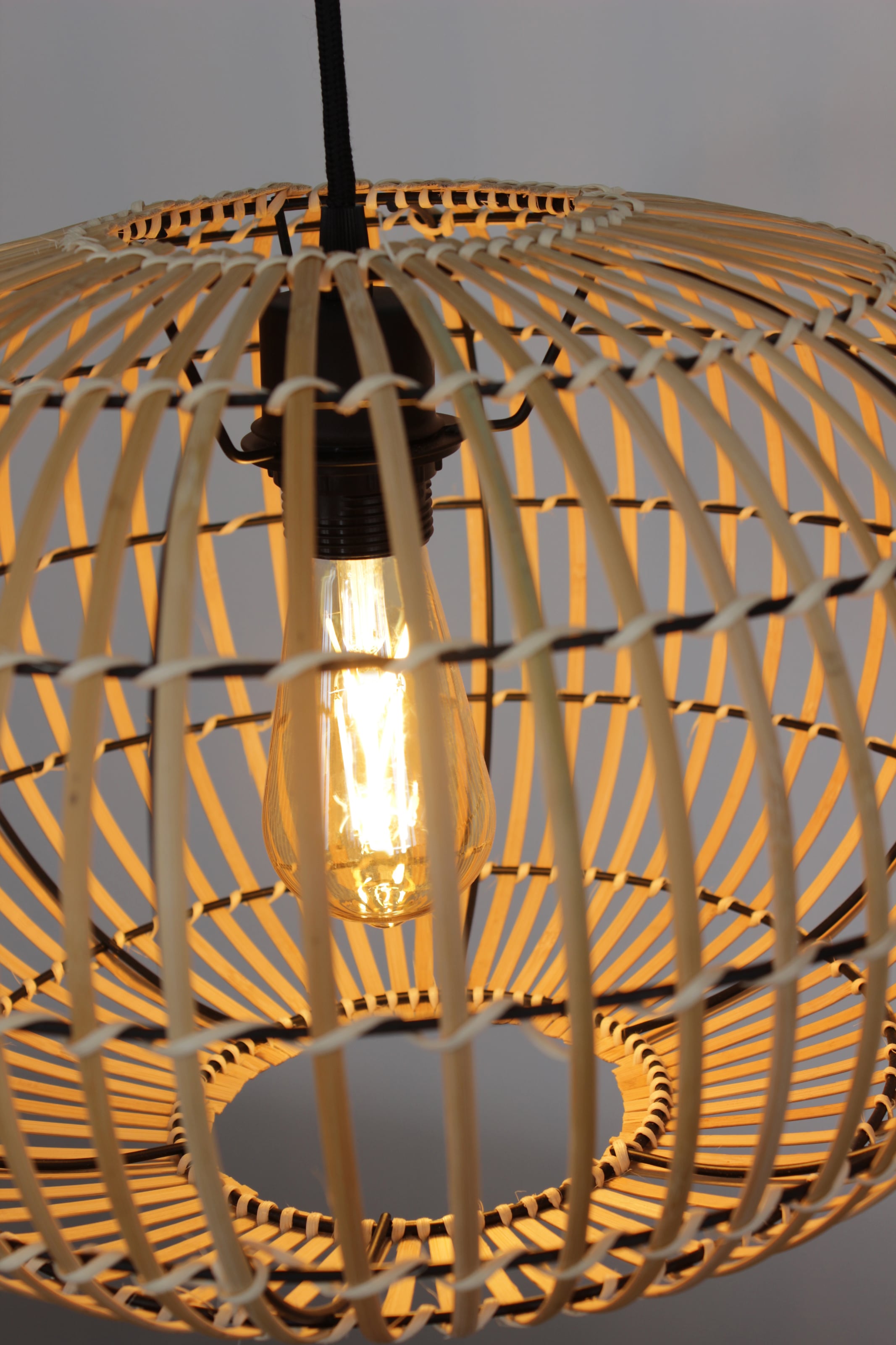 ECO-LIGHT Pendelleuchte »Bamboo«, 1 flammig, Leuchtmittel E27 | ohne Leuchtmittel