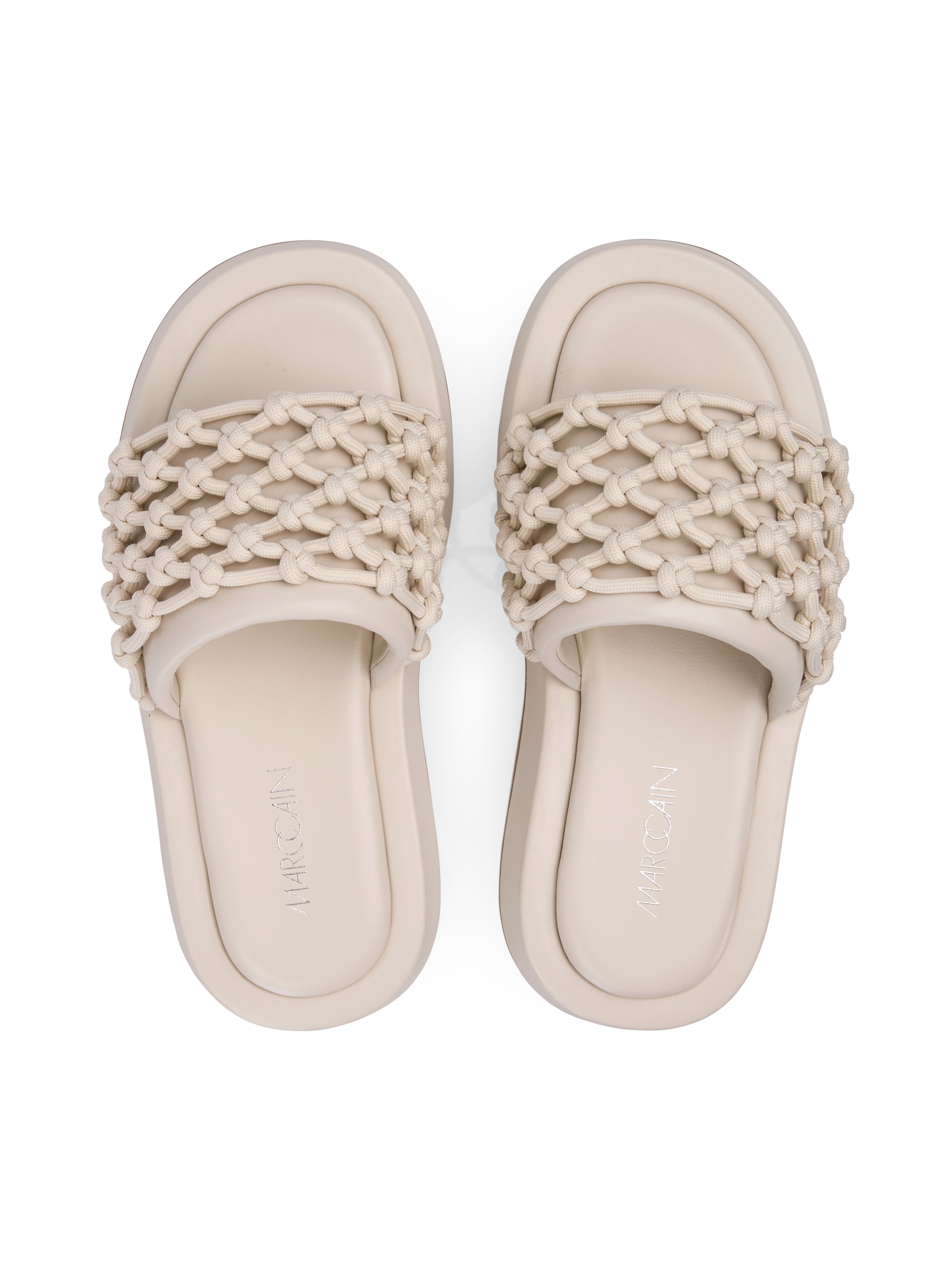 Marc Cain Pantolette »"Summer to Go"«, Slides, Plateau Sandale, Badeschuh mit Plateausohle