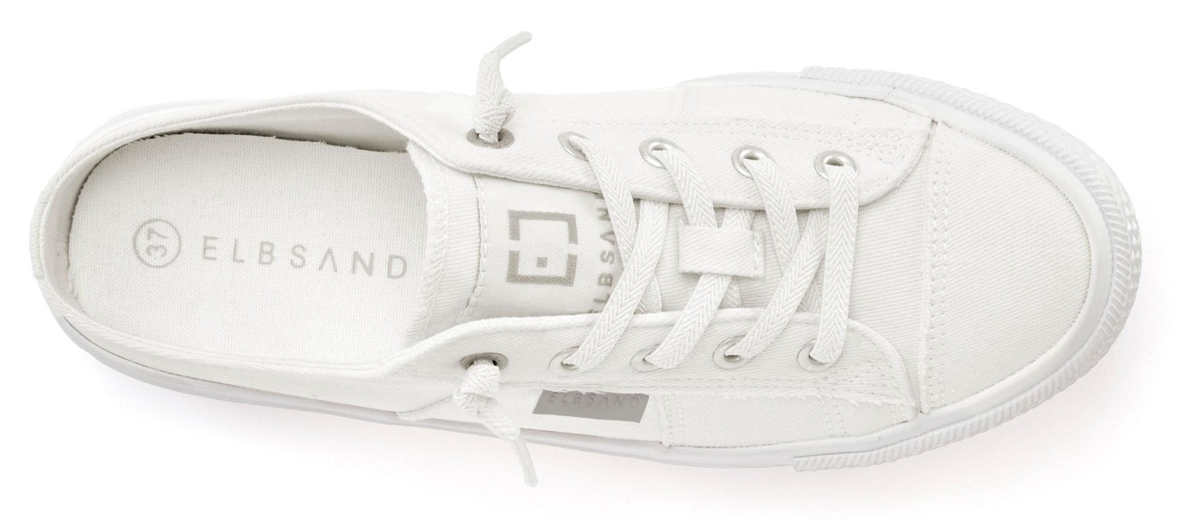 Elbsand Sneaker »Sabot, Clog«, Freizeitschuh, Halbschuh, Stoffschuh, Slip-On Sneaker Unisex VEGAN