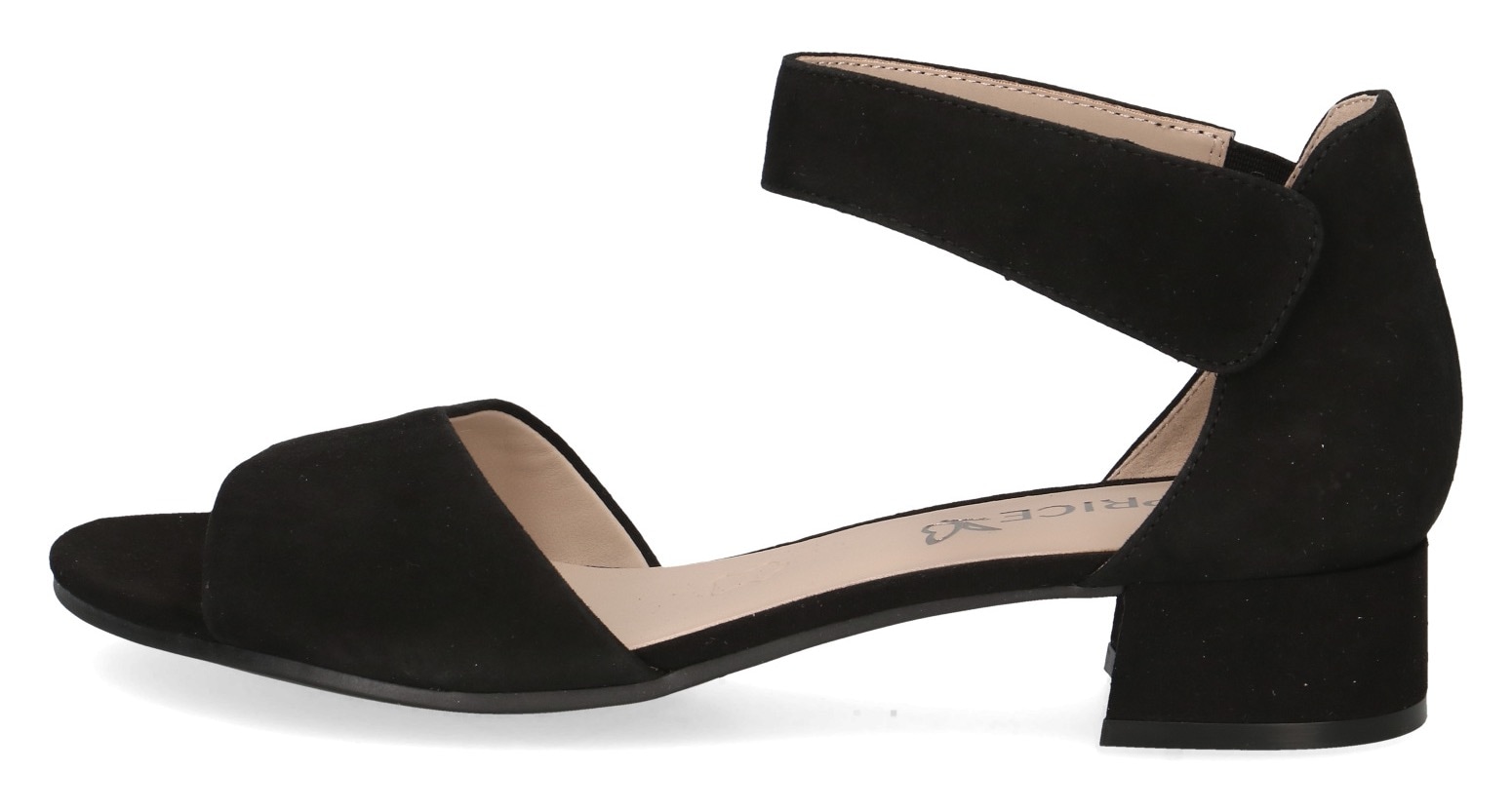Caprice Sandalette, Blockabsatz, Sommerschuh, Sandale mit praktischem Klettverschluss