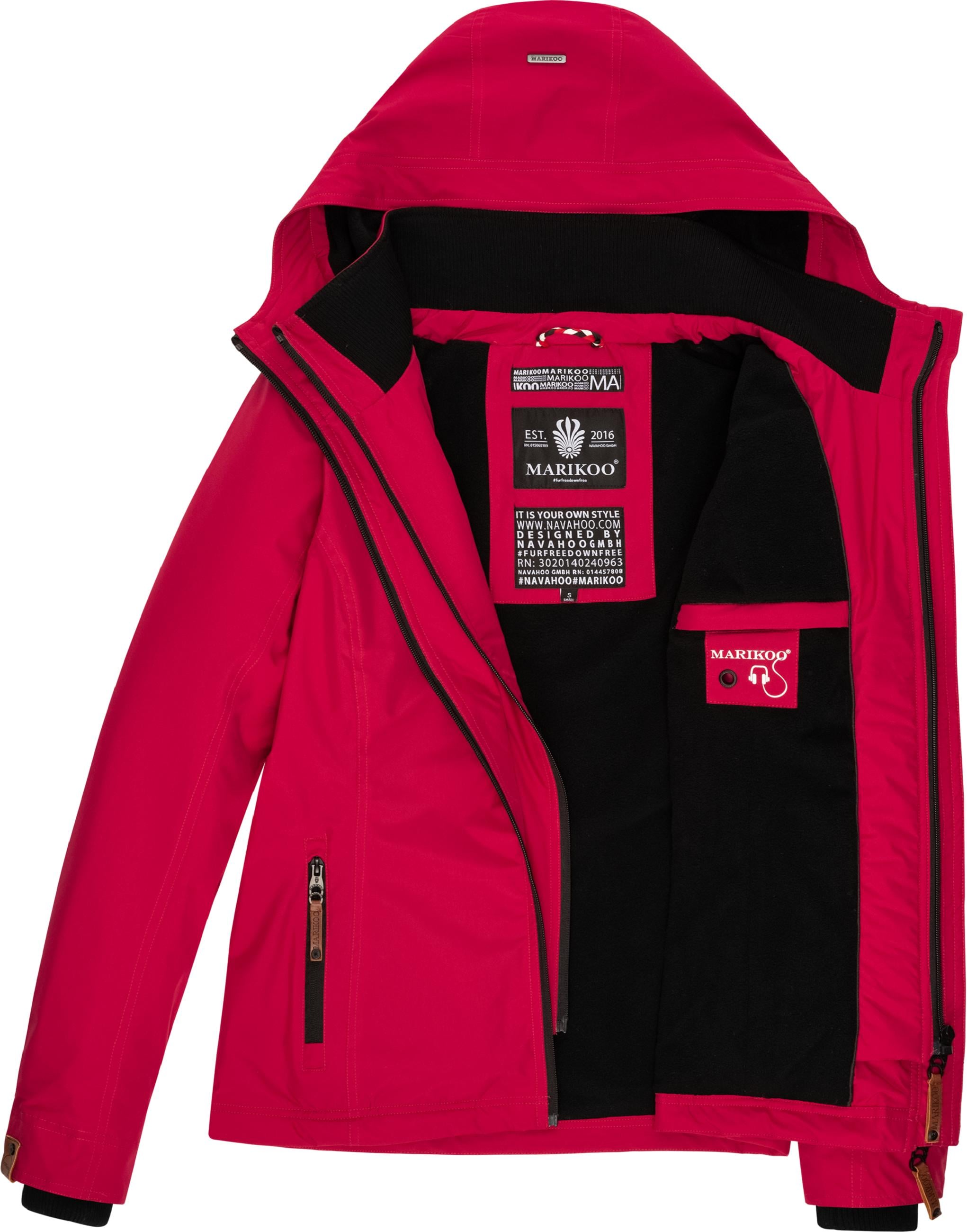 Marikoo Outdoorjacke »Übergangsjacke Erdbeere«