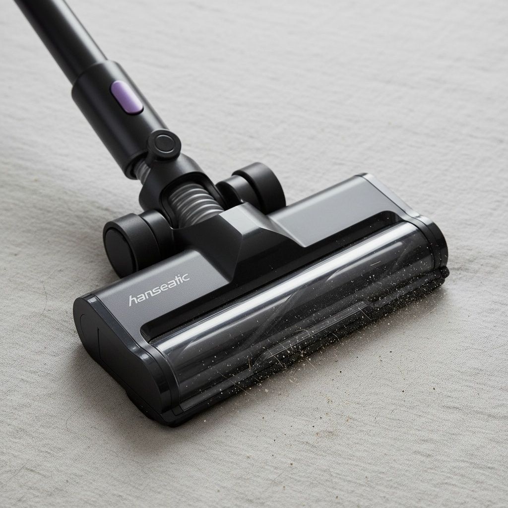 Hanseatic Akku-Bodenstaubsauger »HVS330700VBCJ inkl. Turbobürste, Wandhalterung, 700 ml Staubkapazität« Beutelloser Zyklonstaubsauger mit HEPA-Filter