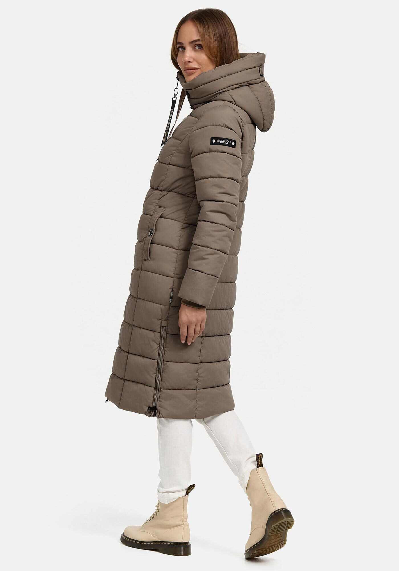 Navahoo Winterjacke »Navahoo Mondmaedchen Damen Winter Steppmantel N036«