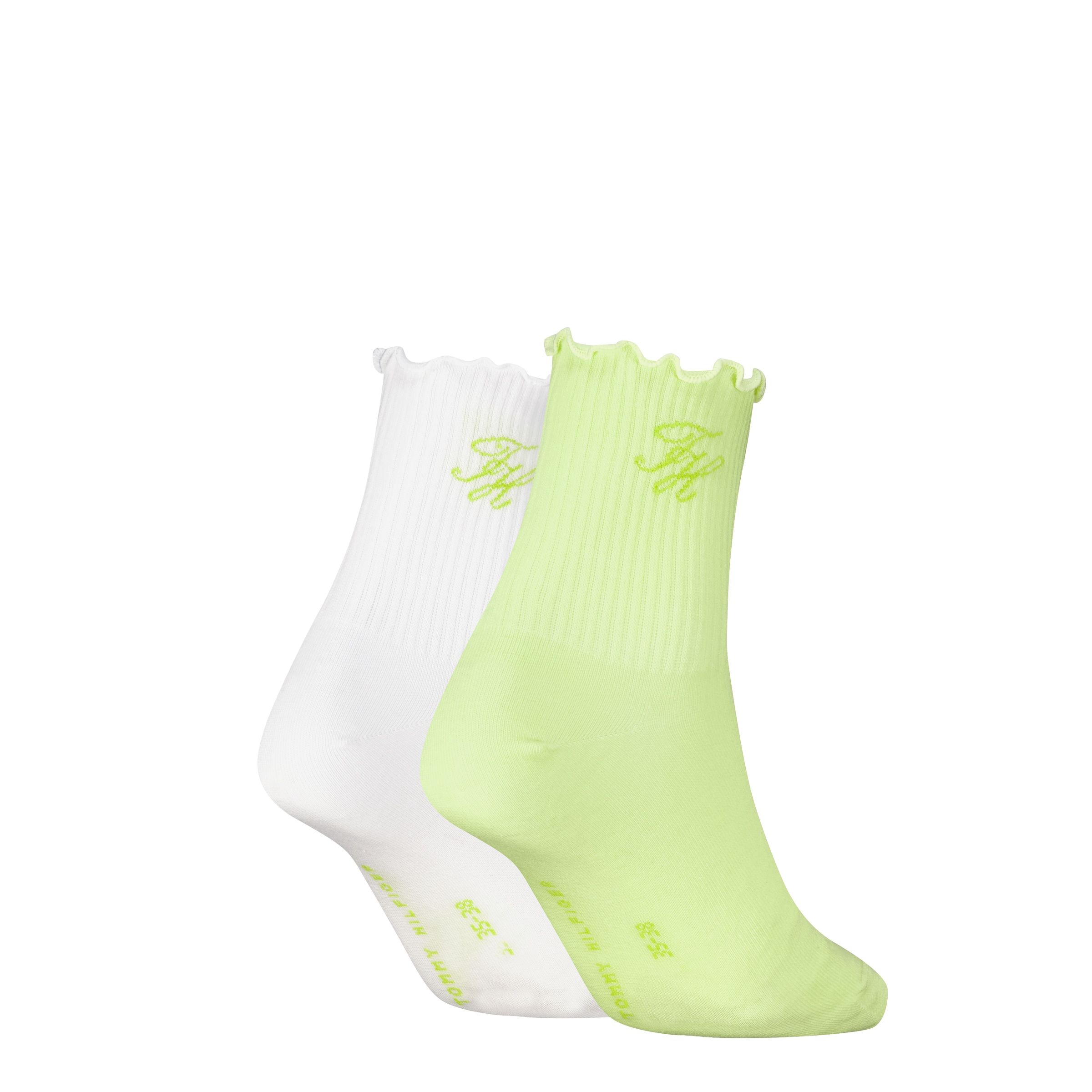 Tommy Hilfiger Kurzsocken »TH WOMEN SHORT SOCK 2P REFINED MONOGRAM« 2 Paar, 