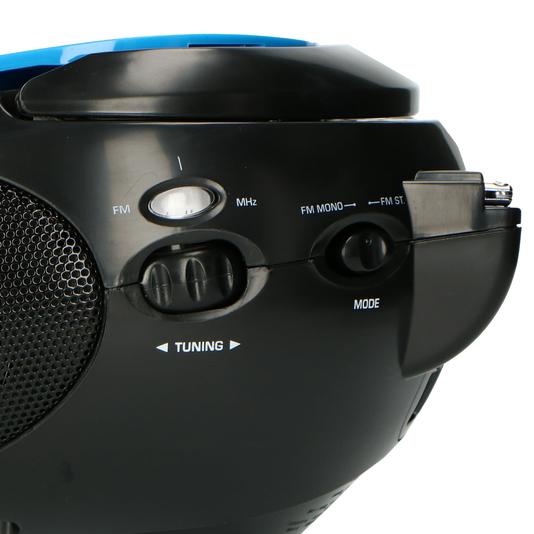 Lenco Boombox »SCD-24«, (FM-Tuner 2 W), batteriebetrieb möglich
