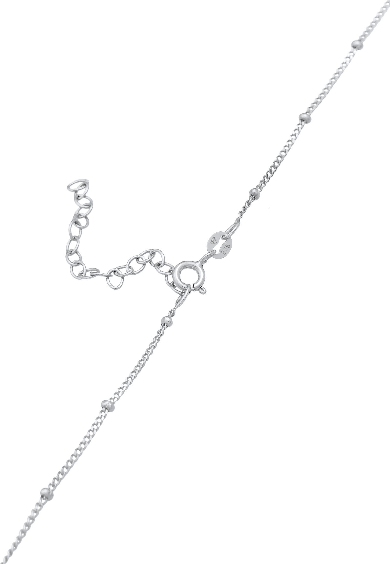 Elli Bauchketten und Fußketten Set »Schmuckzubehör Bauchkette Bikinikette Kuegelkette 925 Silber«
