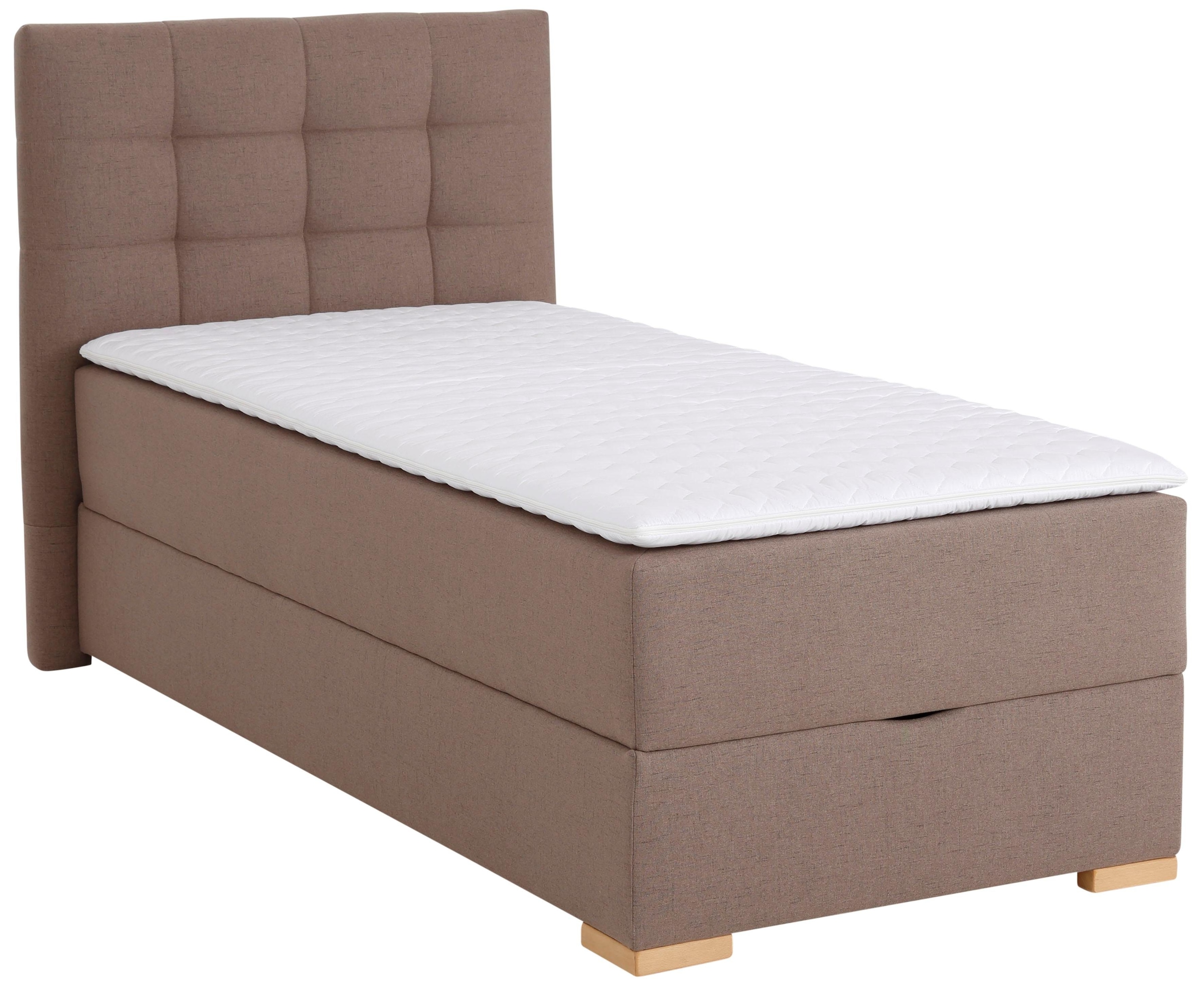 Home affaire Boxbett »Olivet mit Bettkasten« in 4 Farben, 4 Breiten, 2 Matratzenarten, auch in Überlänge 220 cm