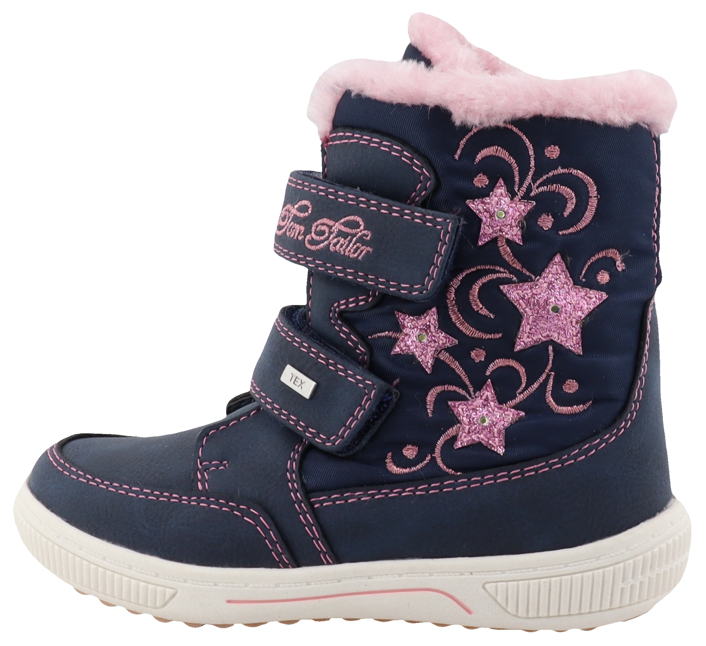 TOM TAILOR Winterstiefel »Blinkschuh«, Winterboots, Outdoorschuh, Schneestiefel mit TEX-Membran