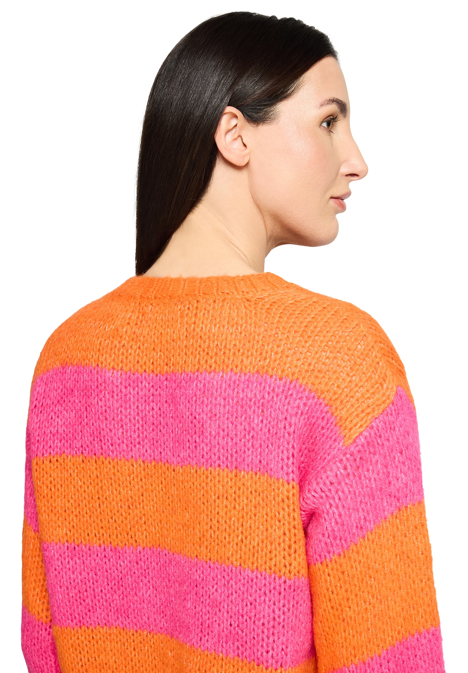 Cartoon Strickpullover »Strickpullover mit Rundhalsausschnitt«