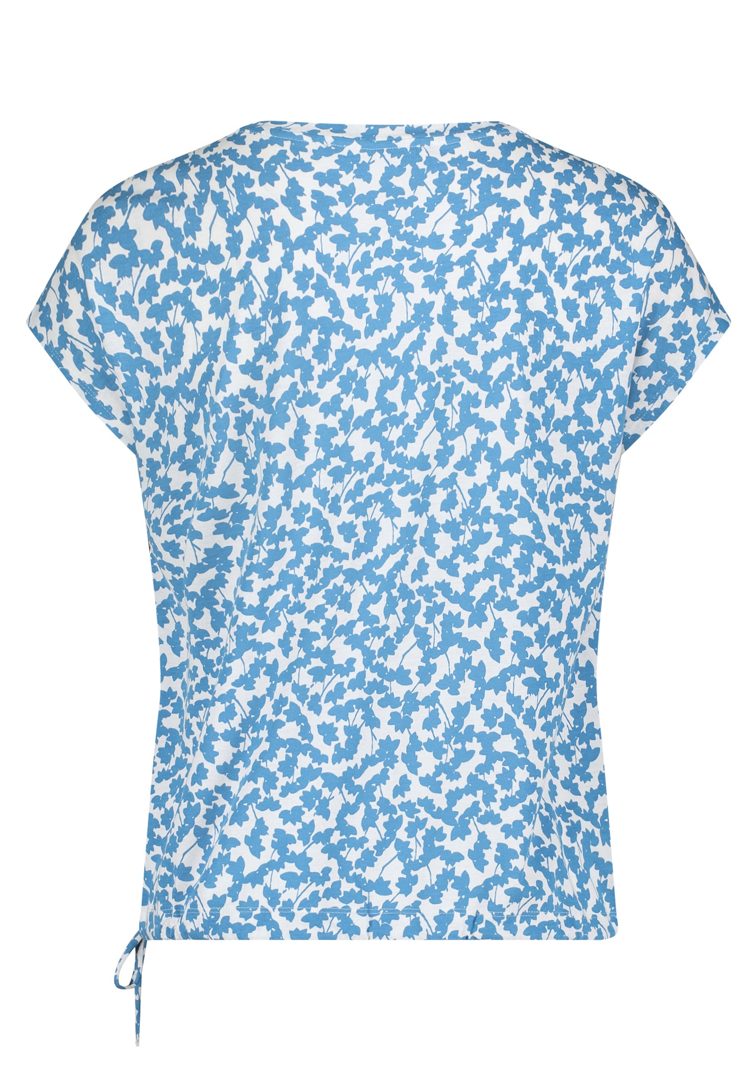 Betty&Co Kurzarmshirt »Casual-Shirt mit Tunnelzug«