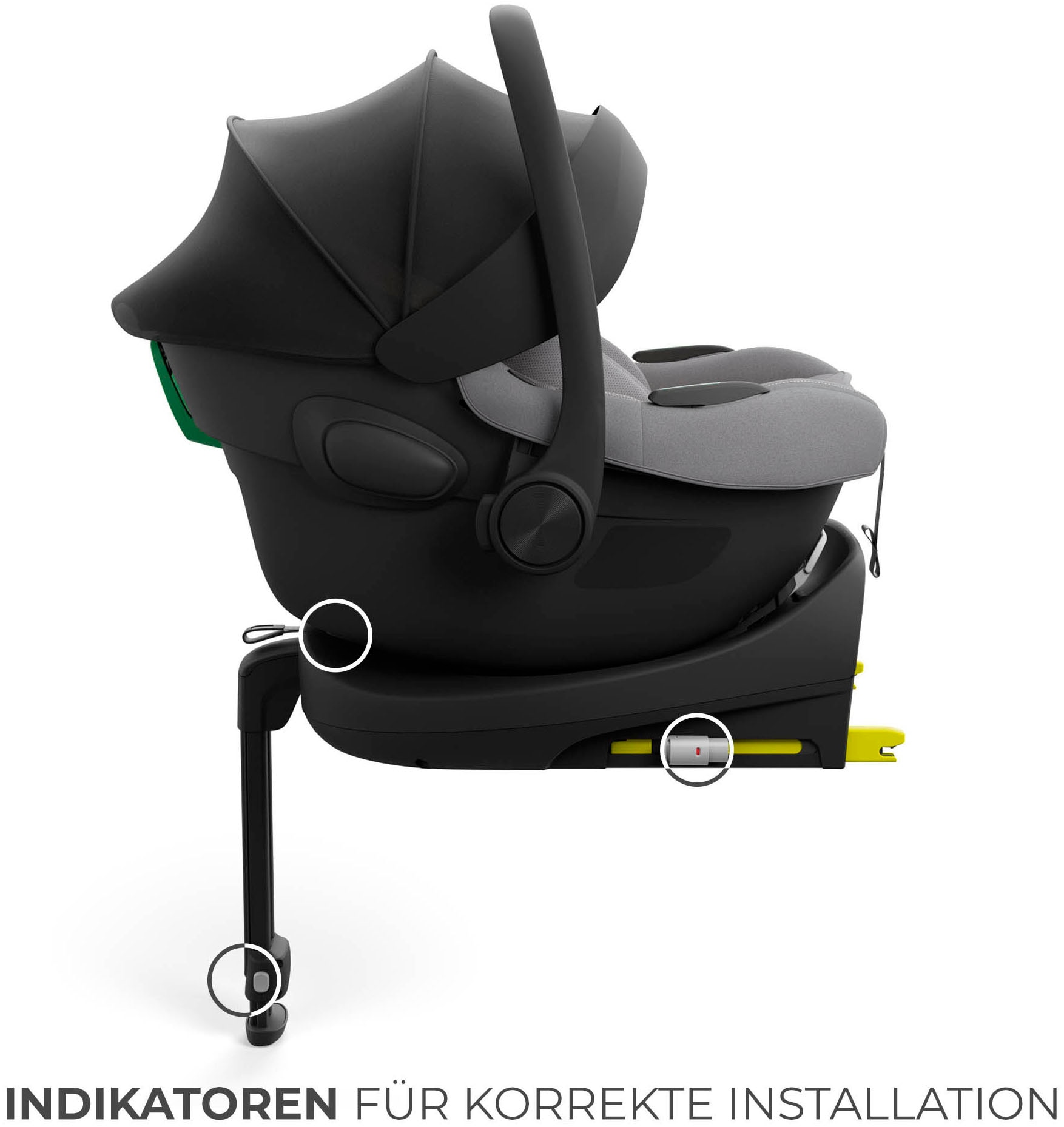 Kinderkraft Babyschale »I-LITE mit ENDURA SAFE FX Basis«