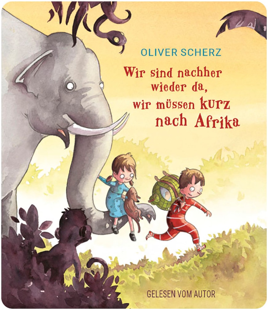 tonies Hörspielfigur »Wir sind nachher wieder da, wir müssen kurz nach Afrika«