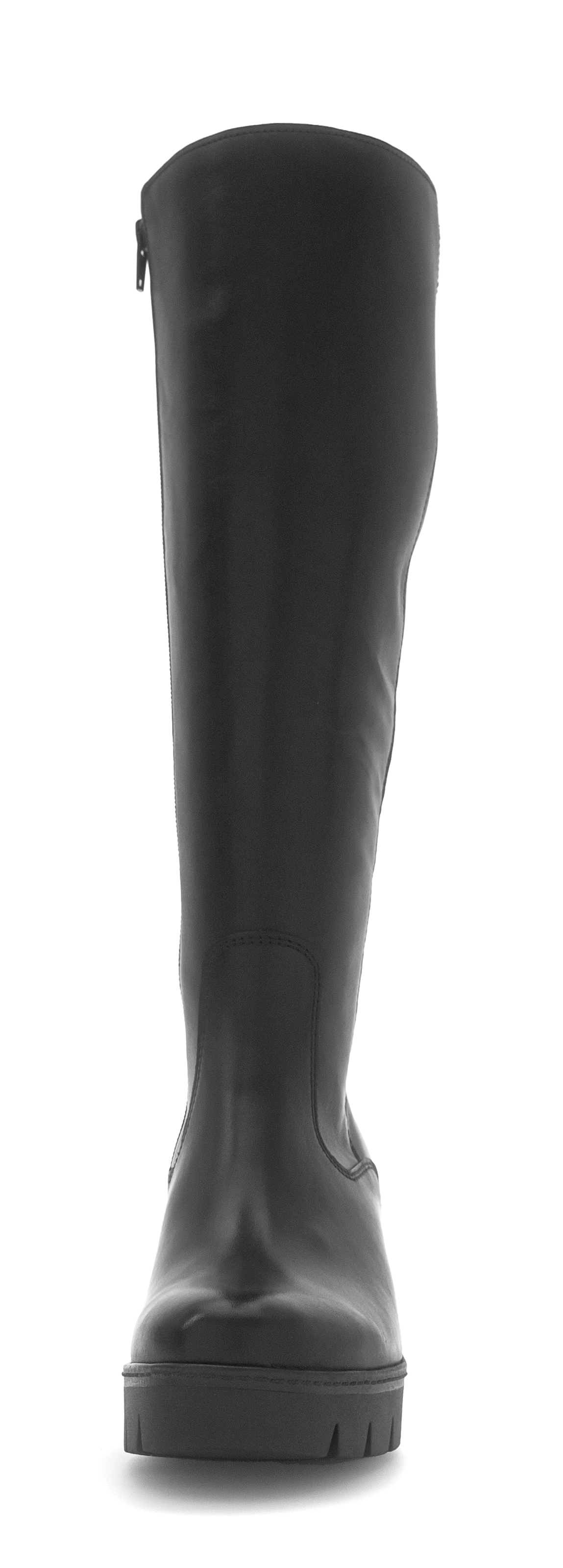 Gabor Stiefel  , Keilabsatz, Langschaftstiefel mit zwei Reißverschlüssen