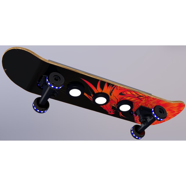 Deckenleuchte Wheels Rollen - bei 7 Cruiser, Easy OTTO LED »Dragon«, flammig-flammig, online EVOTEC Skateboard-Design,