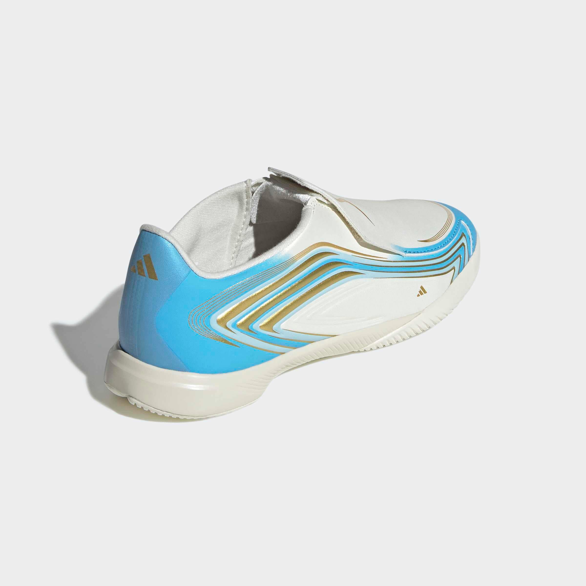 adidas Performance Fußballschuh »F50 MESSI LEAGUE KIDS , HALLENBÖDEN, OHNE SCHNÜRSENKEL«  für Hallenboden, für Jugendliche & Kinder