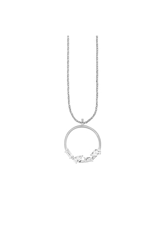 CAÏ Silberkette »925/- Sterling Silber rhodiniert Weißtopas«, Halskette kaufen