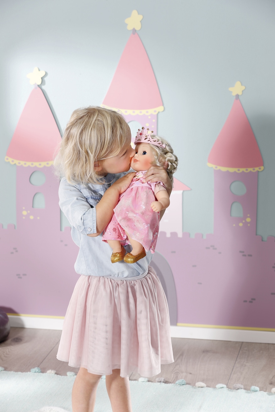 Baby Annabell Babypuppe »Little Sweet Princess, 36 cm«, mit Schlafaugen und Sound