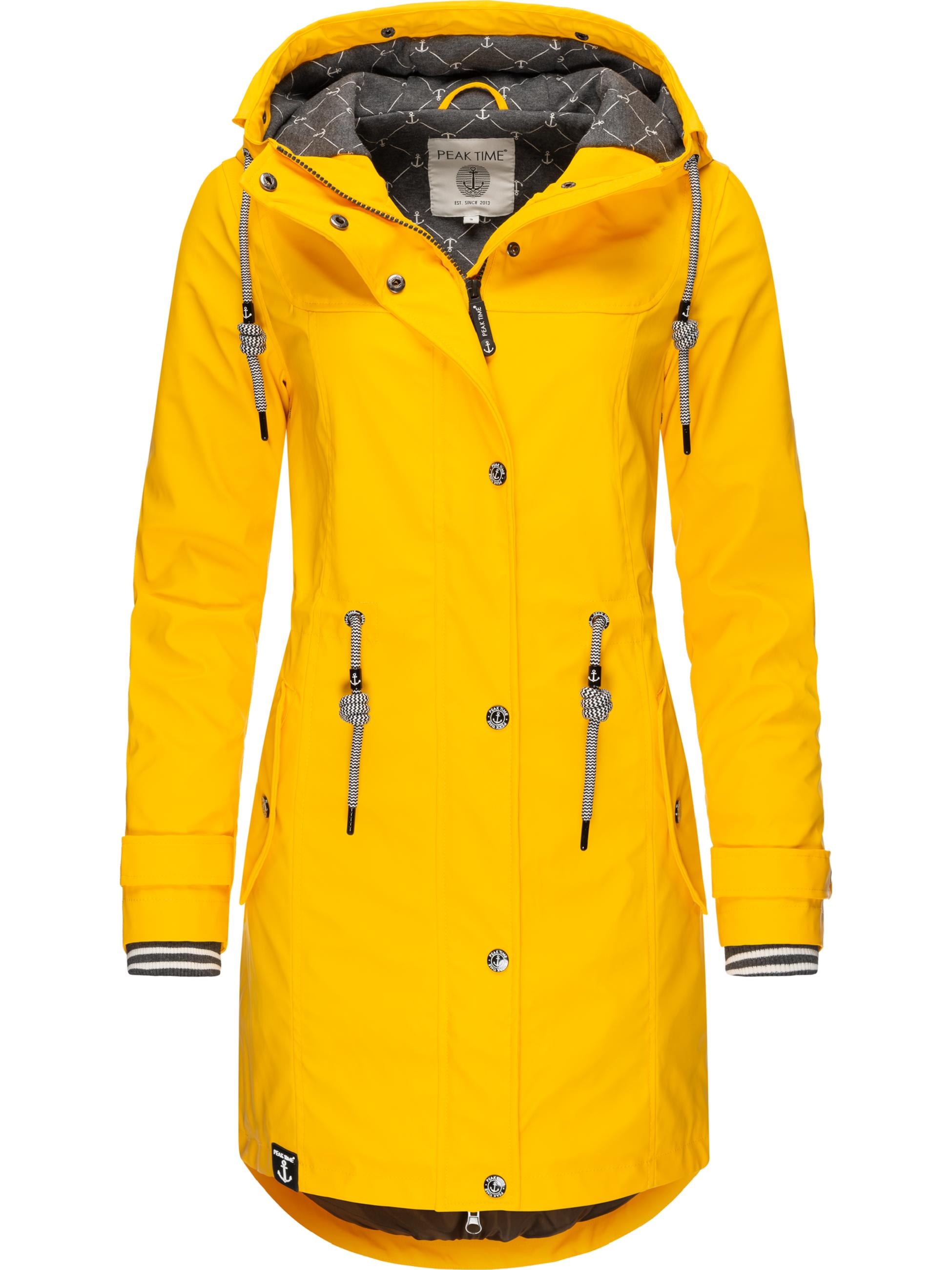 Regenmantel »Regenjacke L60042«, stylisch taillierter Regenmantel für Damen