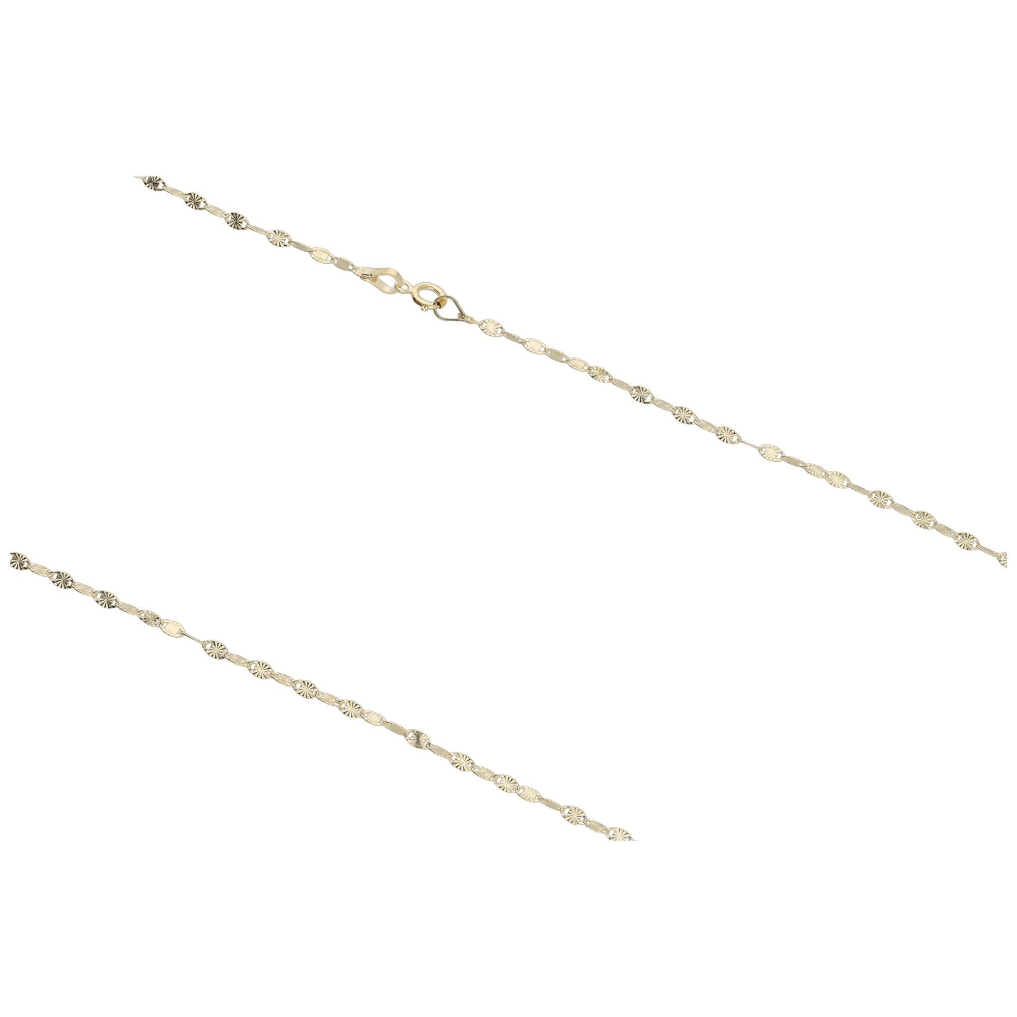 Luigi Merano Goldkette »Kette Fantasiekette mit Sternverschnitt, Gold 333«