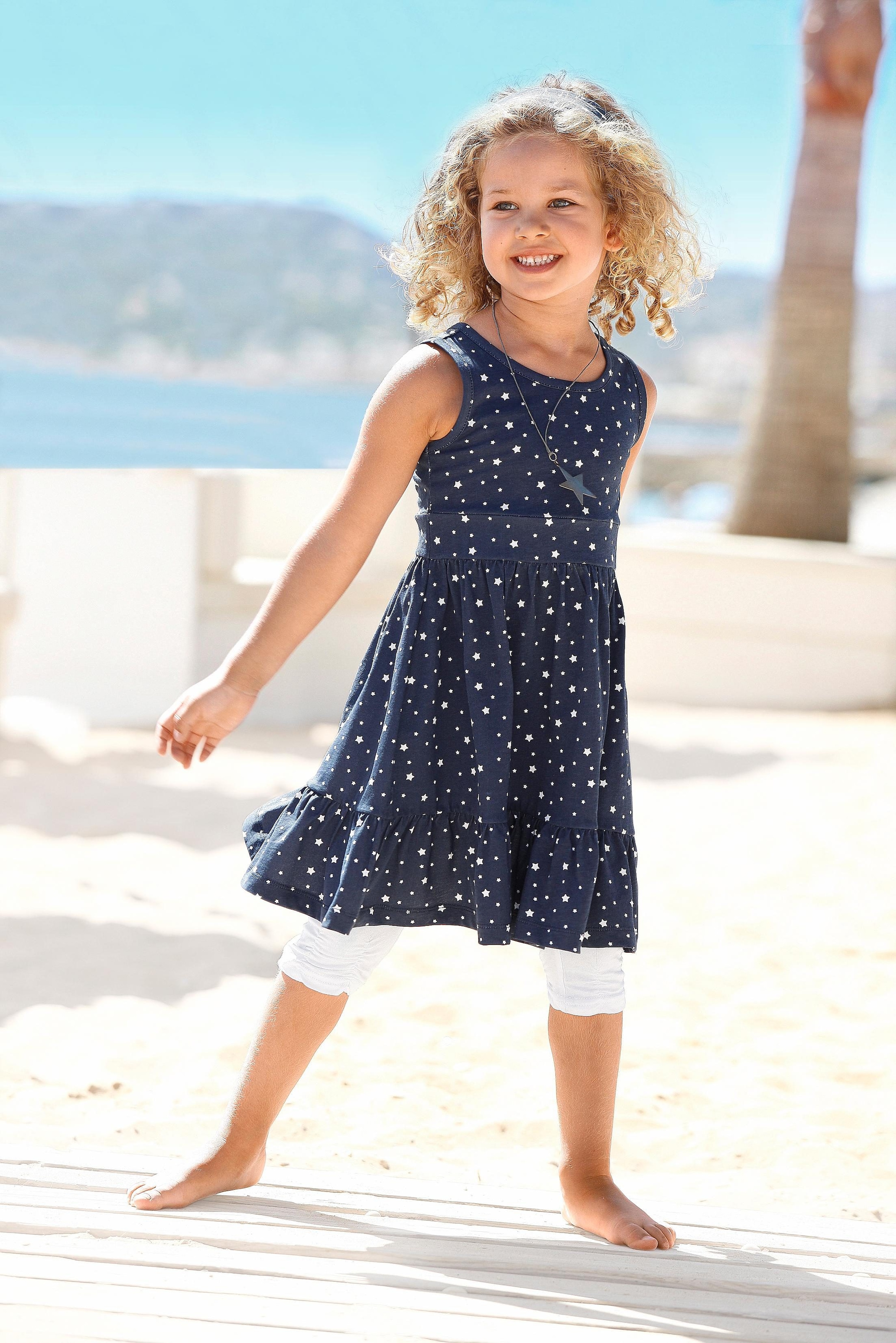 KIDSWORLD Jerseykleid »STERNE«, (Packung, 2 tlg.), mit Haarband im OTTO  Online Shop