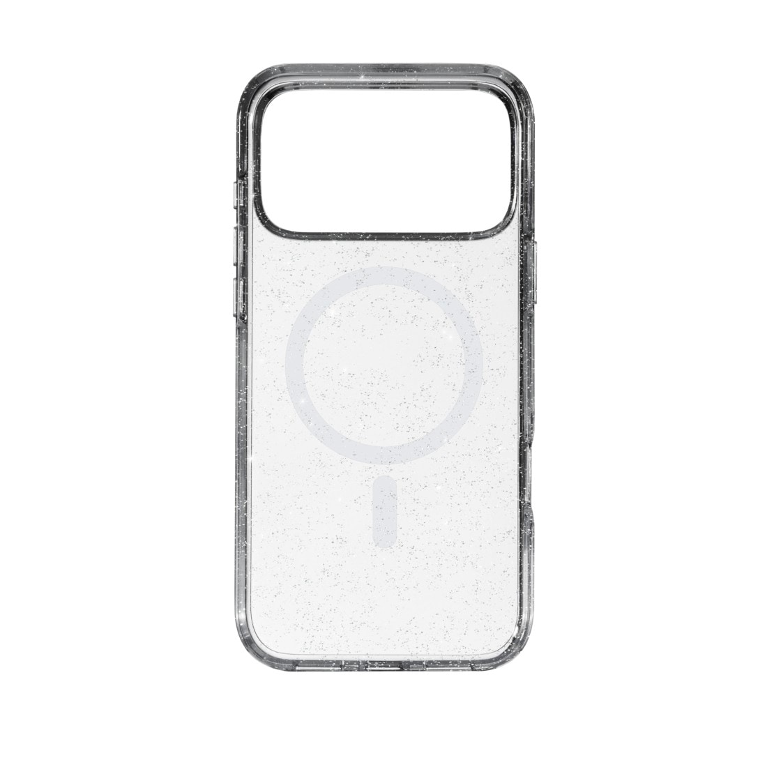 White Diamonds Smartphone-Hülle »Cover "Mag Glitter" für Apple iPhone 17 Pro Max, Transparent« Anti-Vergilbung, Kraztschutz, Stoßfeste Ecken