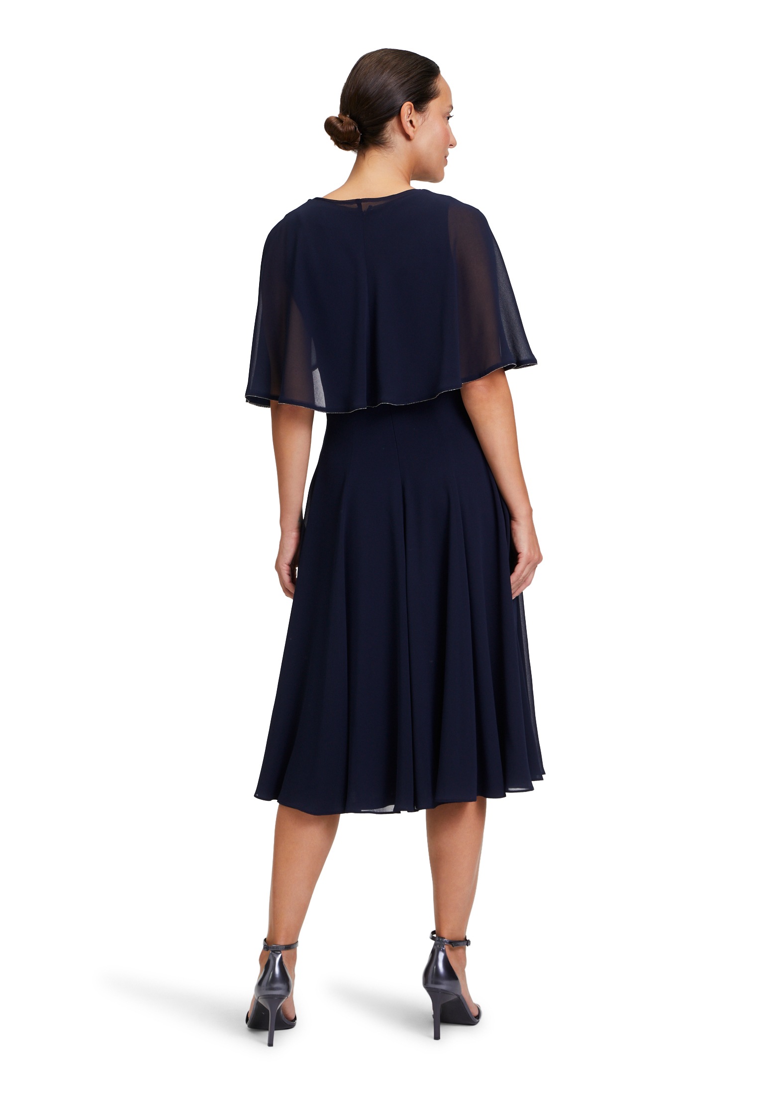 Vera Mont Chiffonkleid »Chiffonkleid kurzarm«
