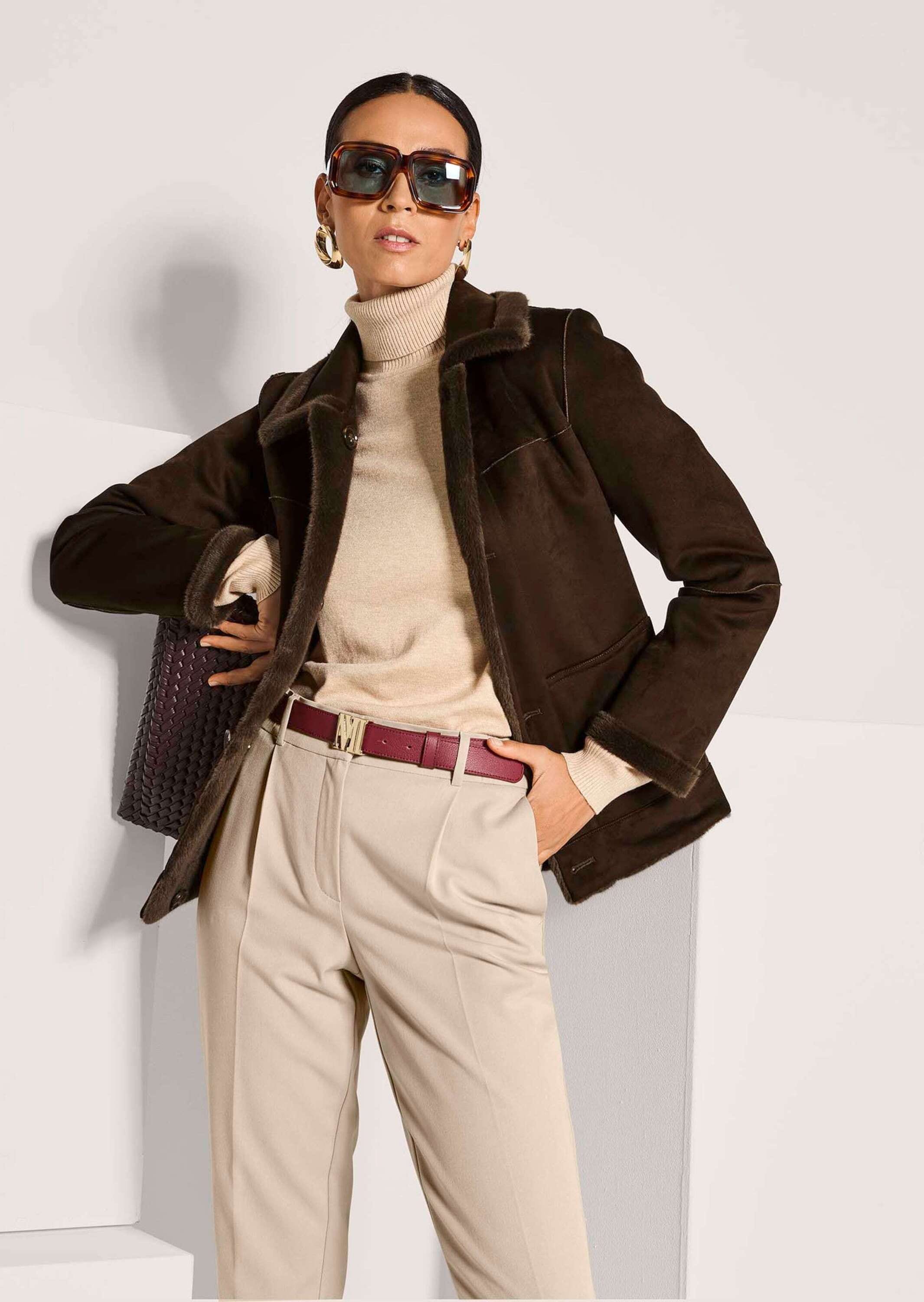 MADELEINE Kurzjacke »Wendejacke Elegante Jacke mit doppeltem Look«