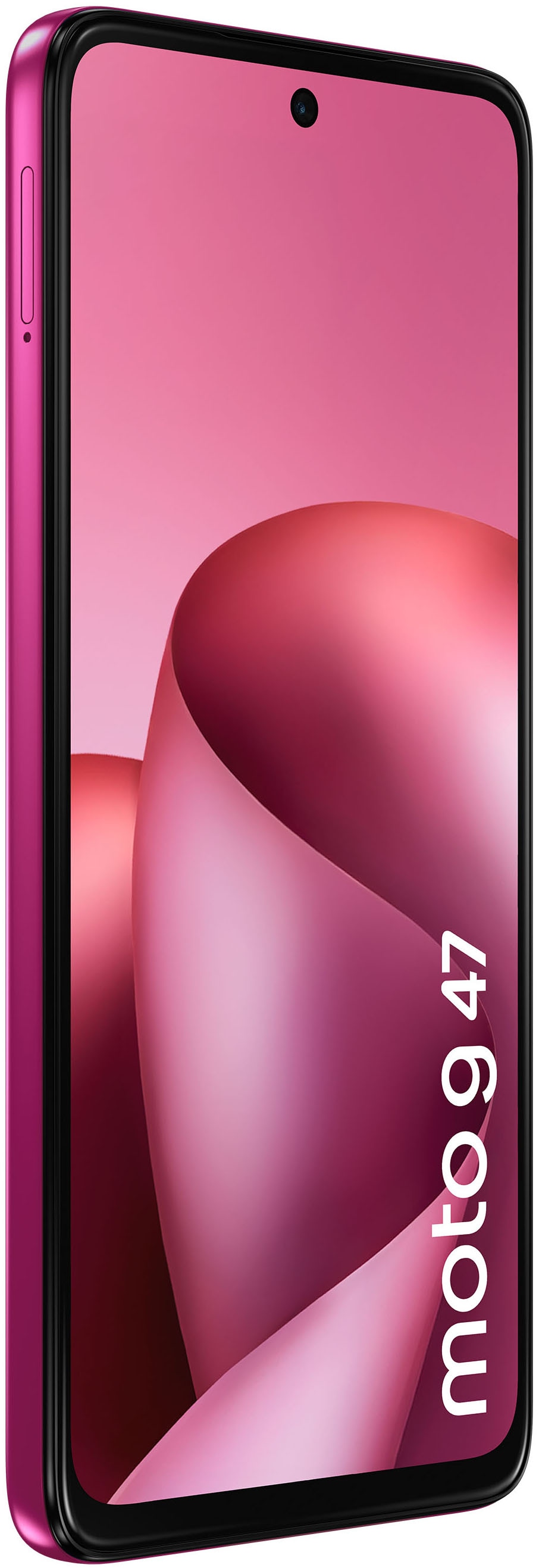 Motorola Smartphone »moto g47 128 GB« PANTONE® Fuchsia Red