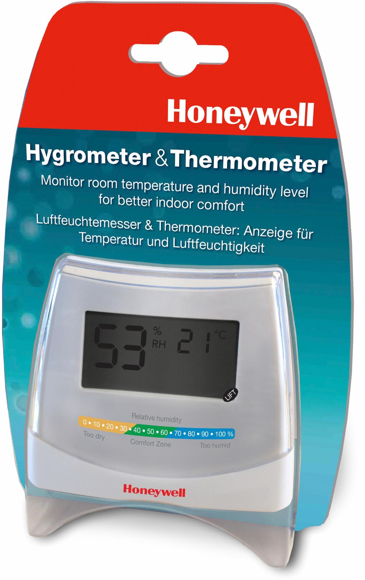 Honeywell Innenwetterstation »2-in-1 Hygrometer und Thermometer HHY70E«