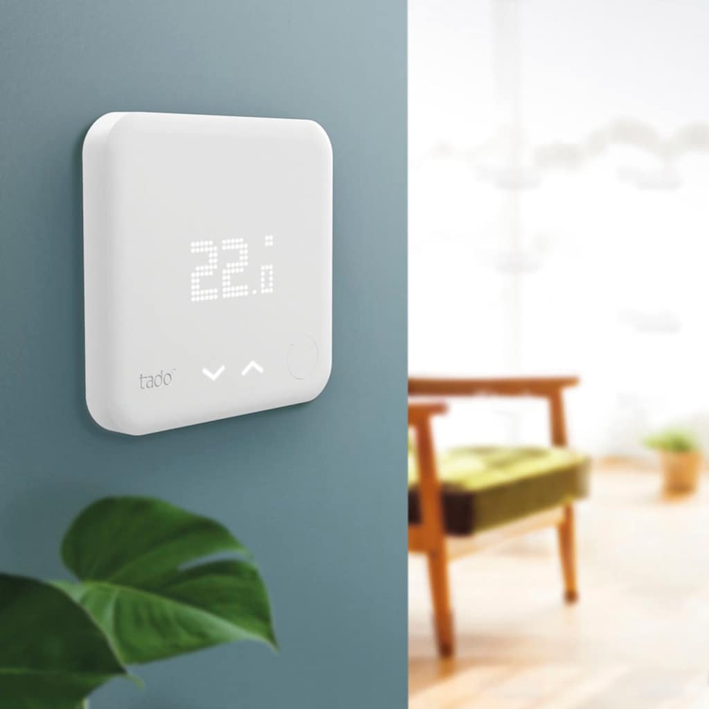 Tado Raumthermostat »Smart Thermostat (verkabelt) 2er Set«, (Set, 2 St.)