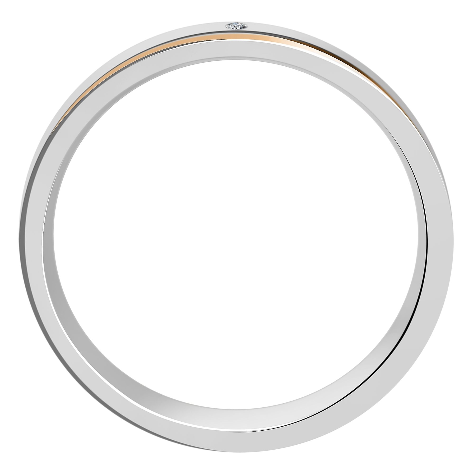 Adelia´s Fingerring »Herren Ring aus Edelstahl«