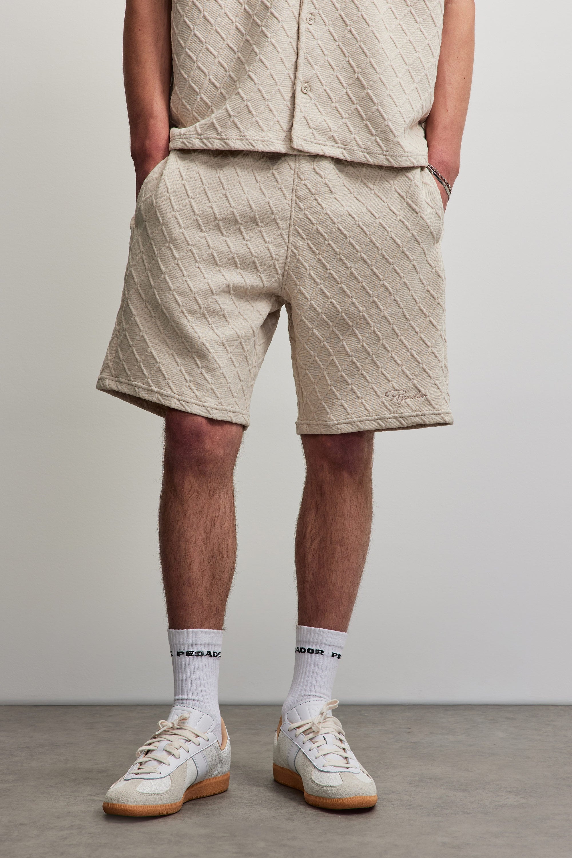 PEGADOR Shorts »JOVREN STRUCTURED SHORTS«