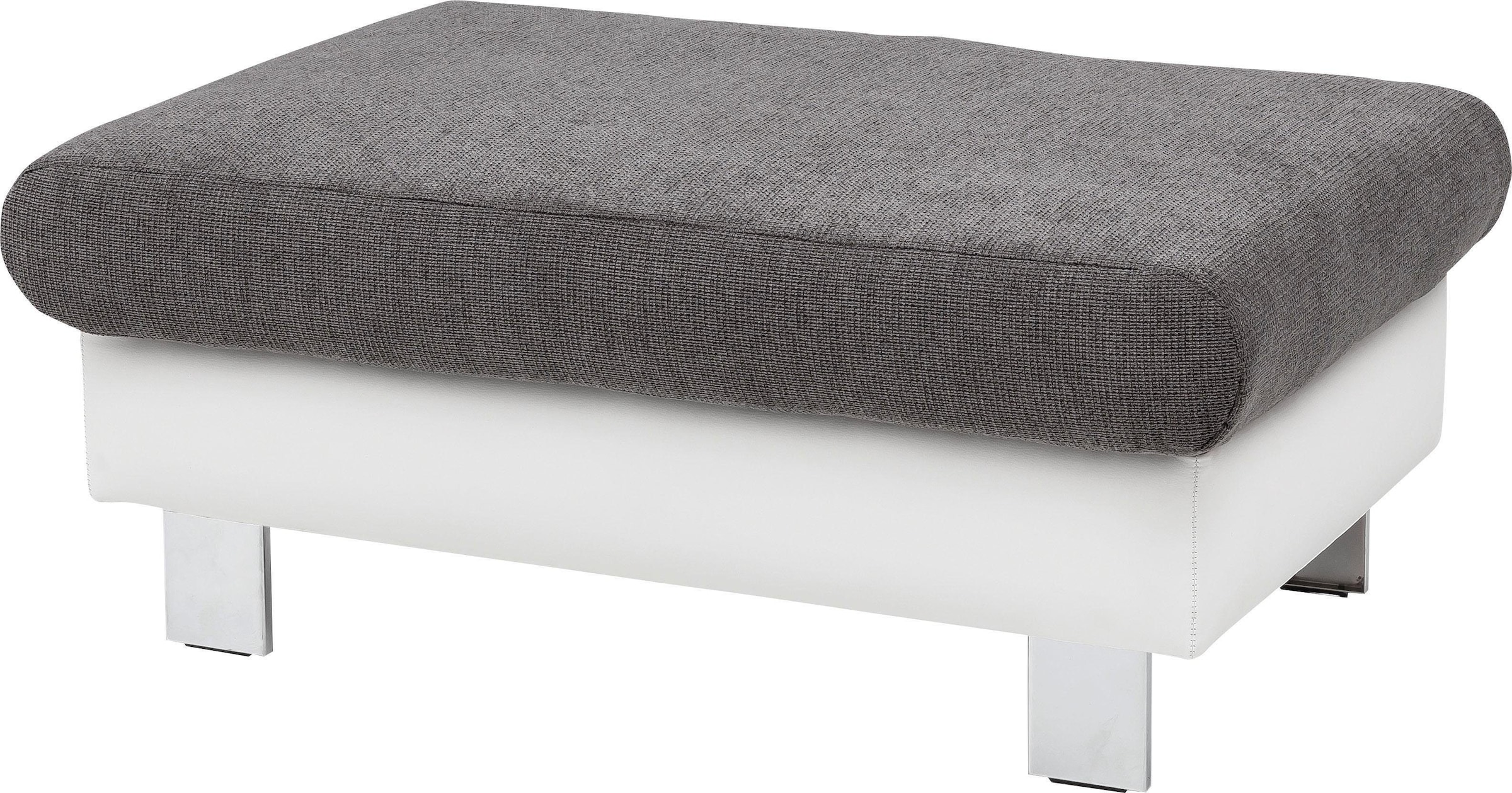 COTTA Polstergarnitur »Komaris«, (Set), Set bestehend aus: 3-Sitzer mit Kopfteilverstellung & Hocker