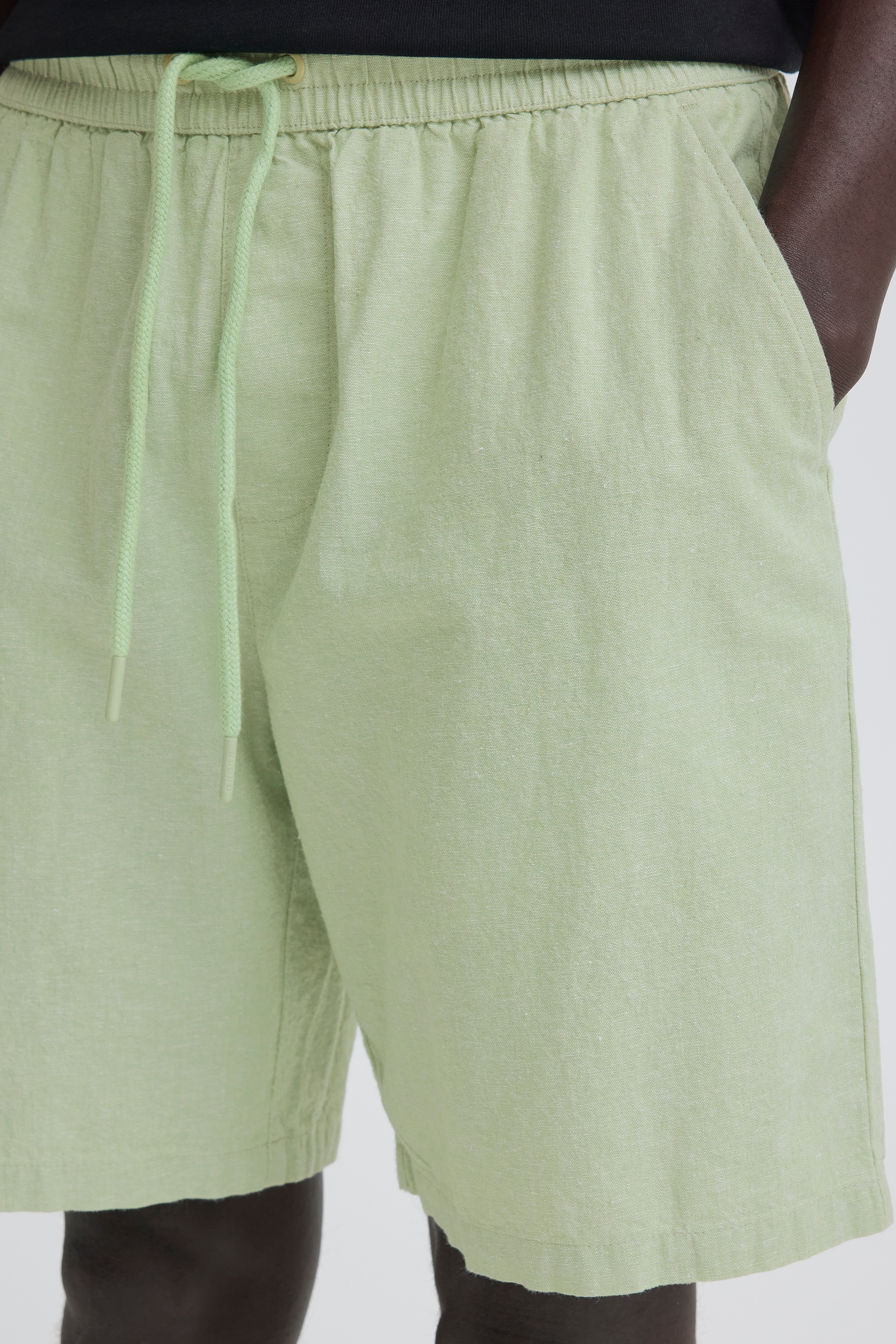 Blend Bermudas »BHABAN LIN SHORTS PP NOOS«  in sommerlicher Leinen-Optik