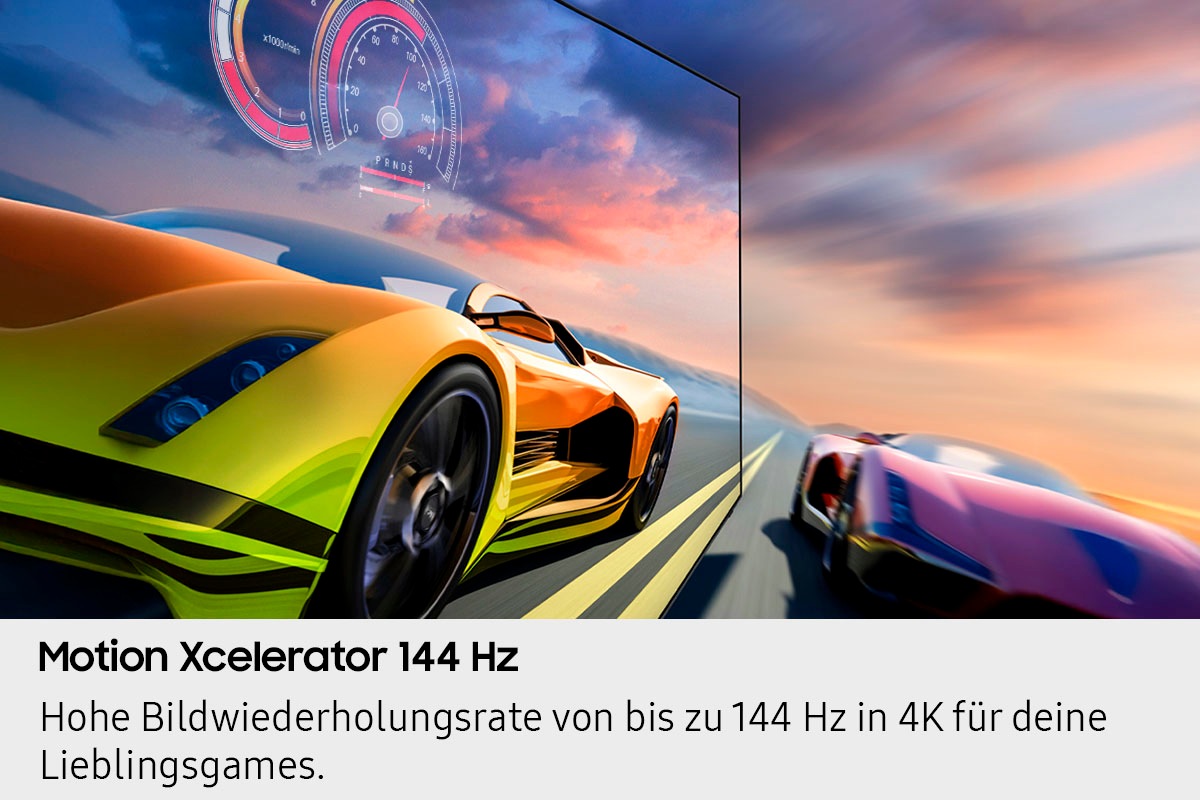 Samsung OLED-Fernseher »GQ55S90FAE«, 4K Ultra HD, Smart-TV, HDR+, Dolby Atmos & AI Sound, Gaming Hub, Upscaling Pro, bis zu 144Hz