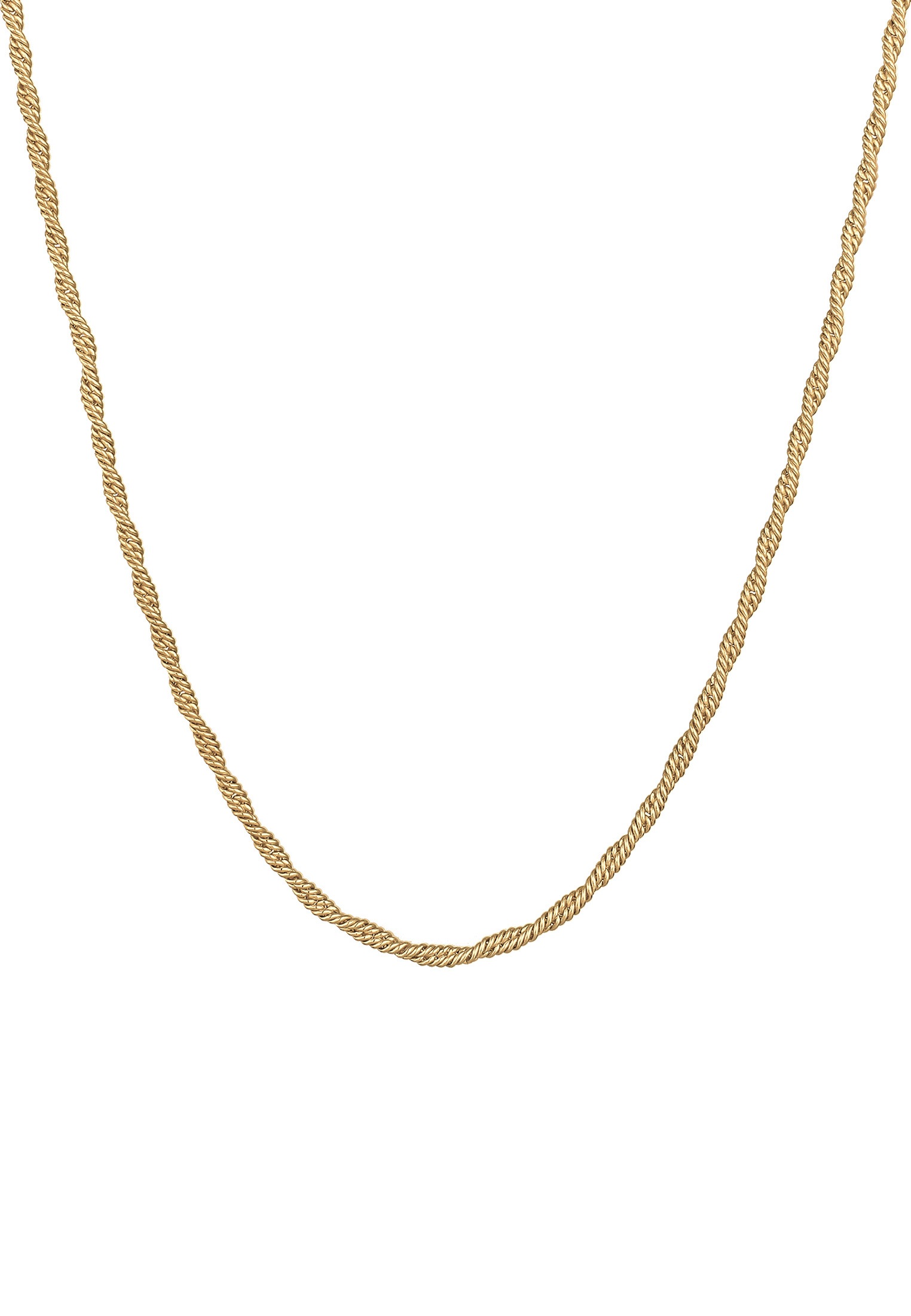 Kuzzoi Silberkette »Halskette Herren Basic Kordelkette Gedreht 925 Silber«
