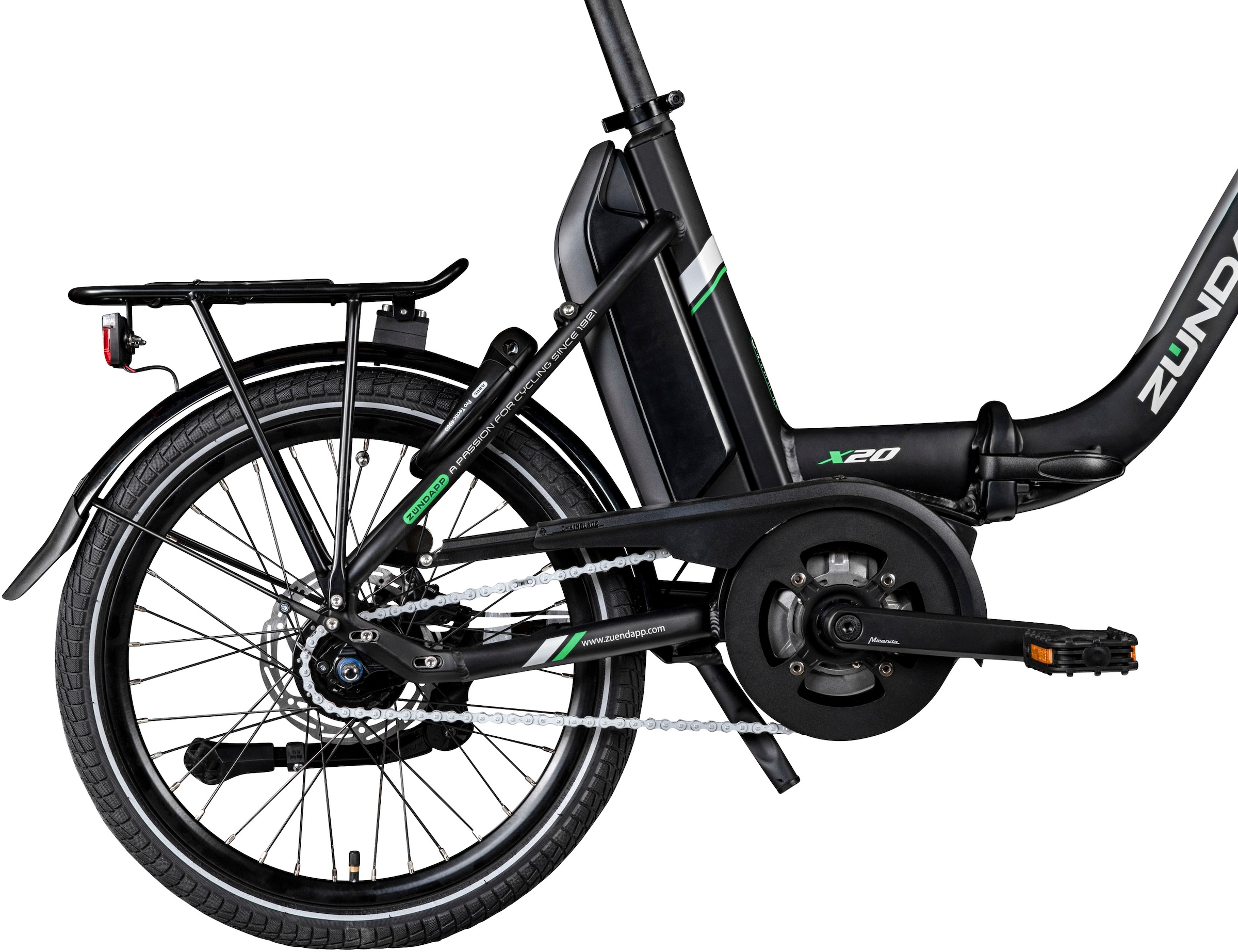 Zündapp E-Bike »X20«, 7 Gang, Shimano, Nexus, Mittelmotor 250 W, Pedelec, Elektrofahrrad für Damen u. Herren