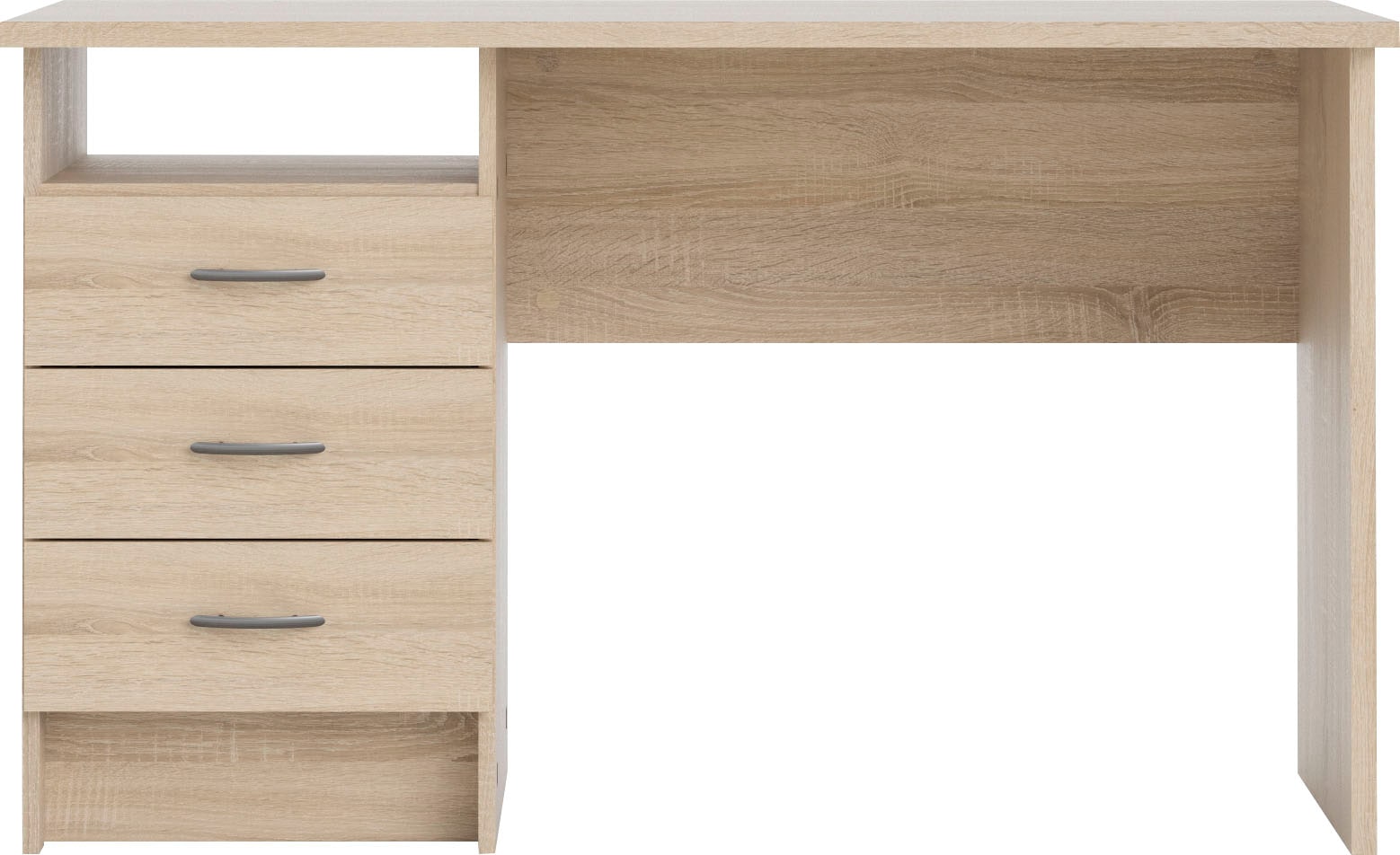 INOSIGN Schreibtisch »Function Plus, Arbeitstisch, Bürotisch«, Computertisch mit 3 Schubladen, Breite 120 cm, Tiefe 48 cm