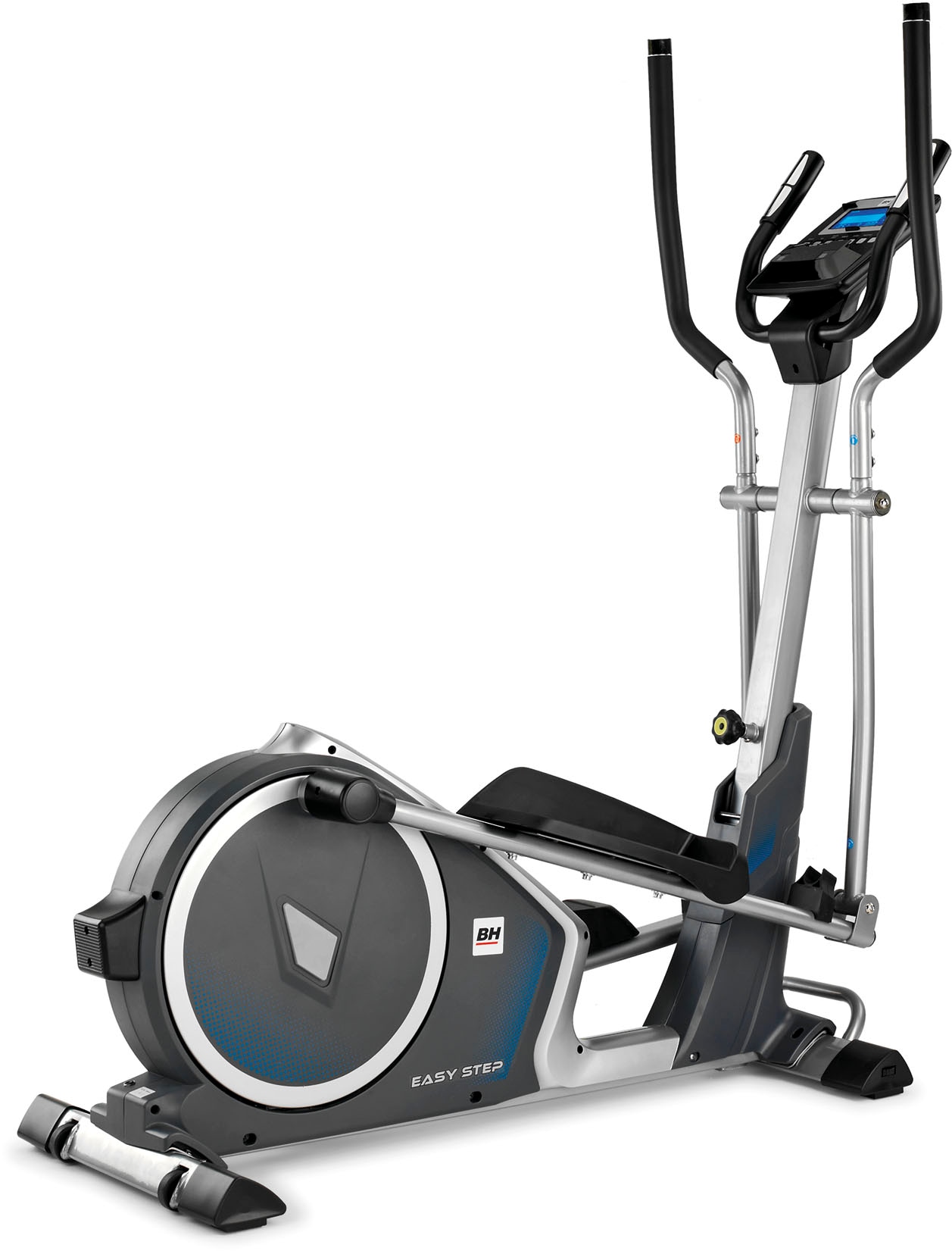 Bh Fitness Crosstrainer »easystep Dual G2518« Schwungmasse ca. 14 kg, 24 Widerstandsstufen in grau