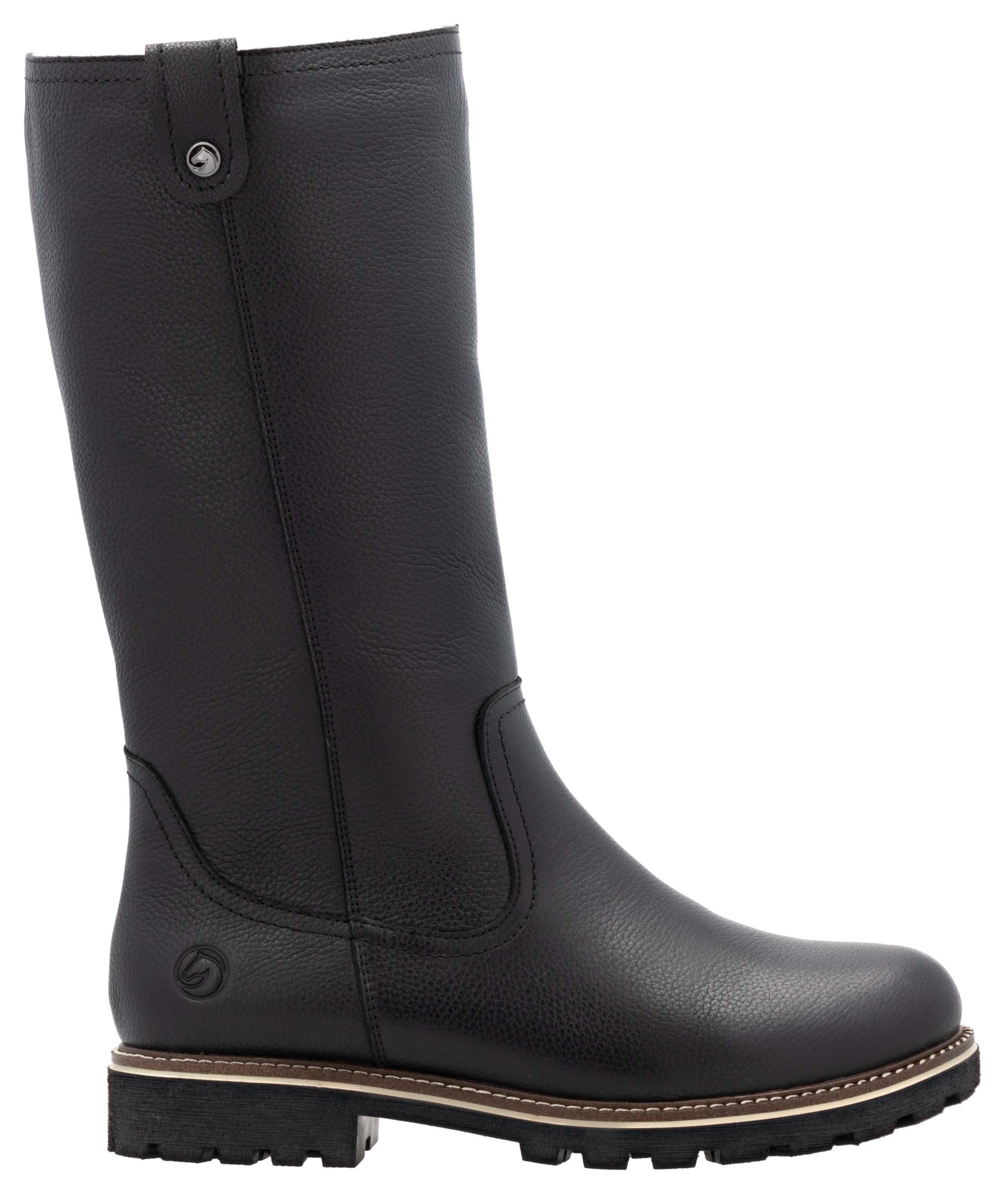 Remonte Winterstiefel, Blockabsatz, Stiefel, Langschaftstiefel mit Innenreißverschluss