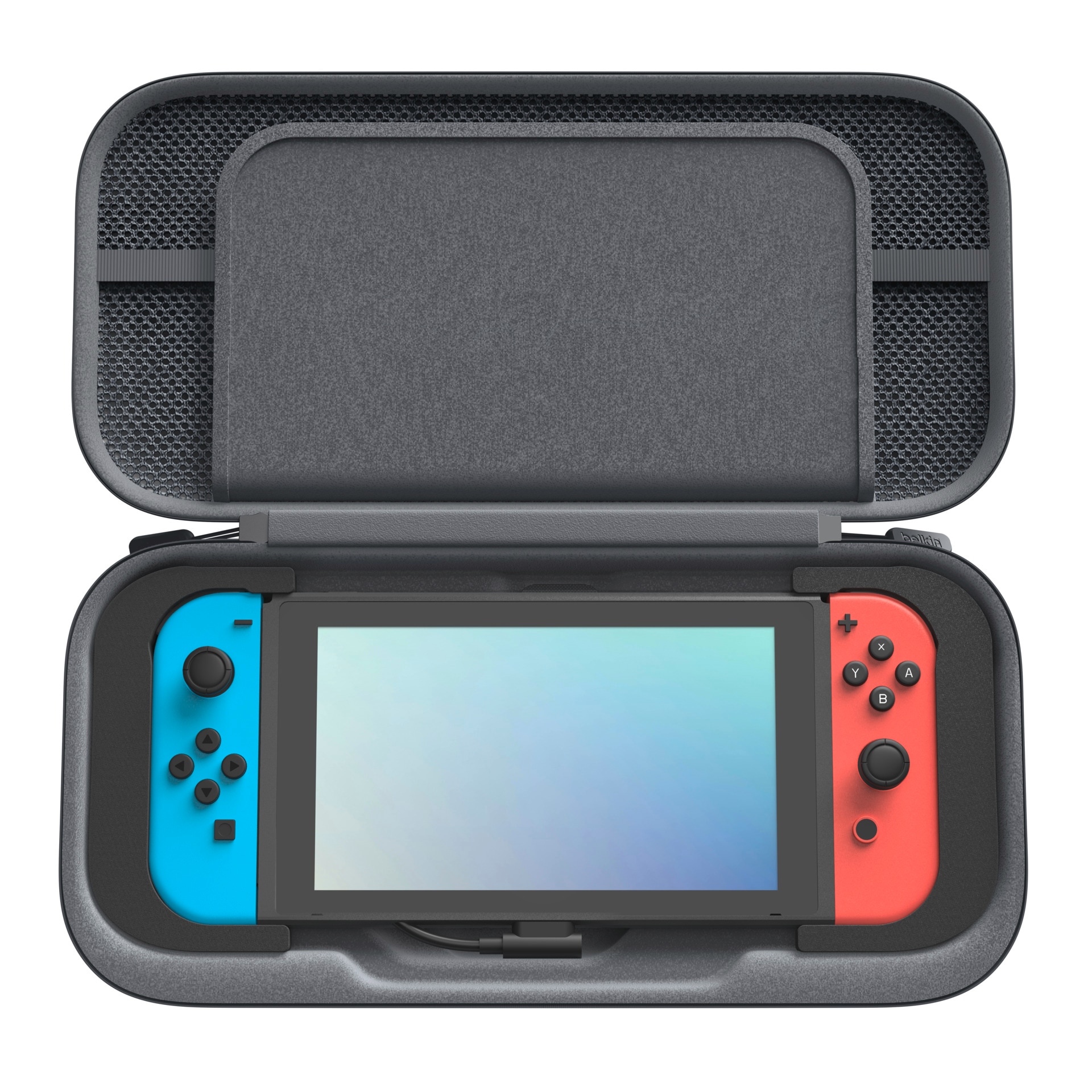 Belkin Powerbank »Gaming Charging Case 10K für Nintendo Switch 2« Belkin Charging Case Powerbank für Nintendo Switch 2,charcoal 10.000 mAh