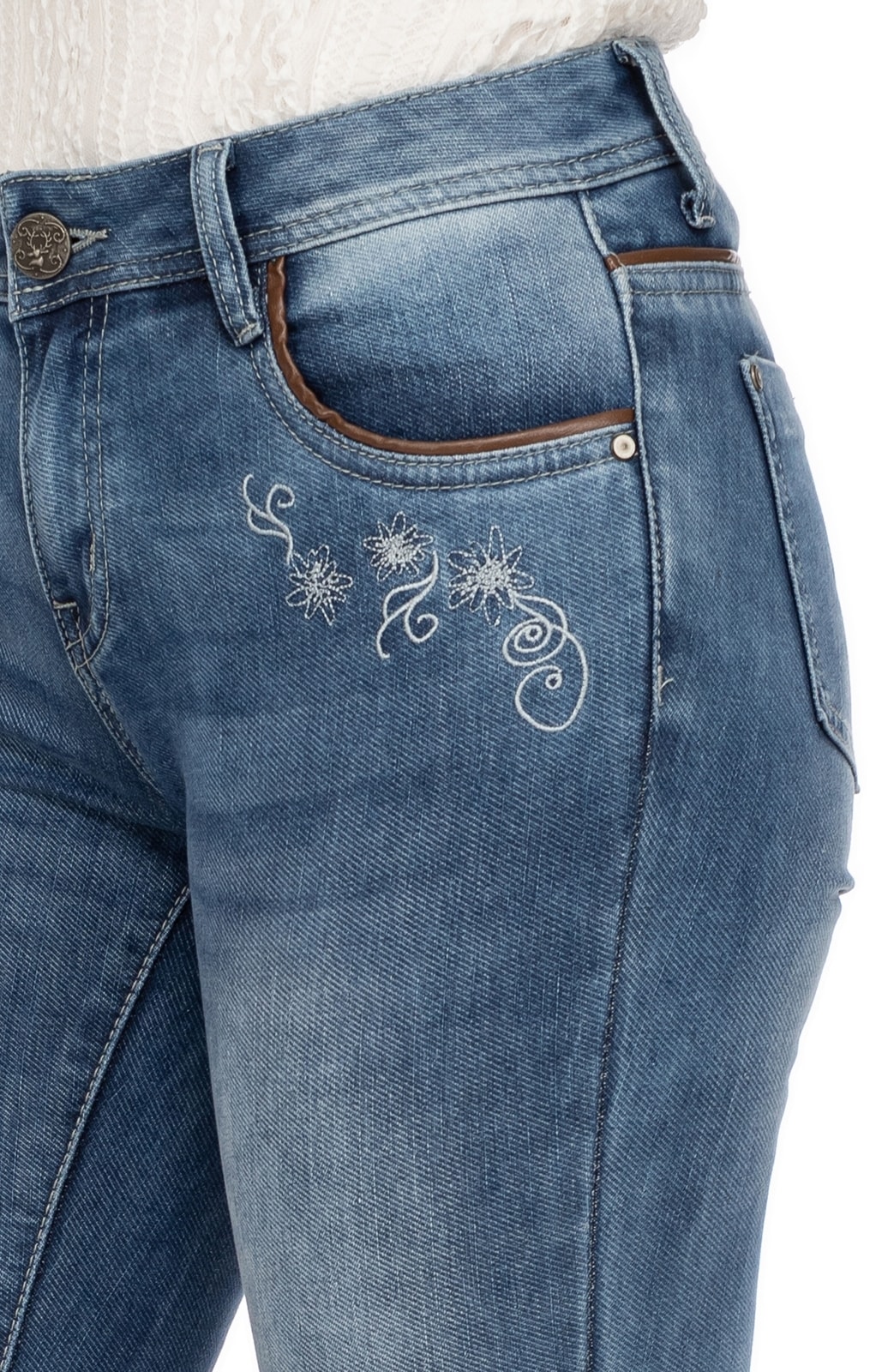 Hangowear Shorts »Jeanshose WENCKE«