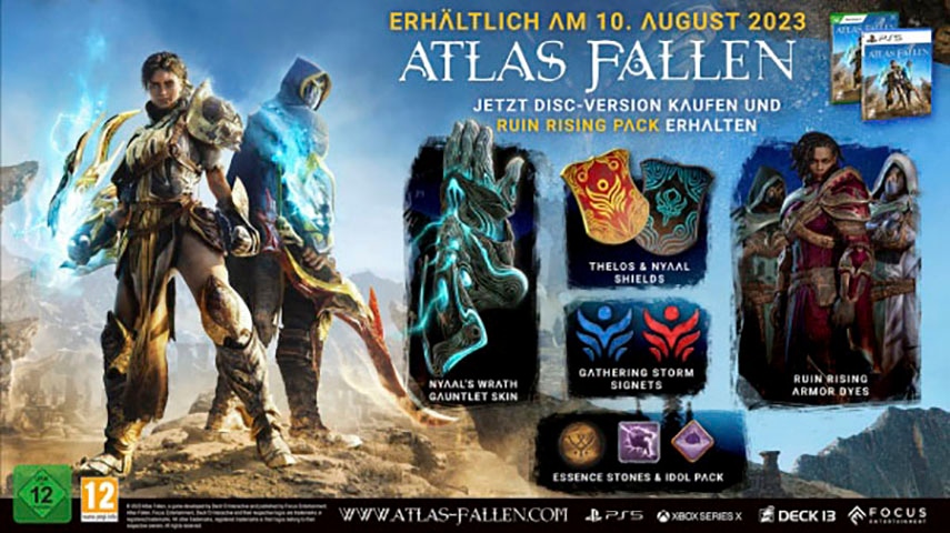 Focus Spielesoftware »Atlas Fallen«, PlayStation 5