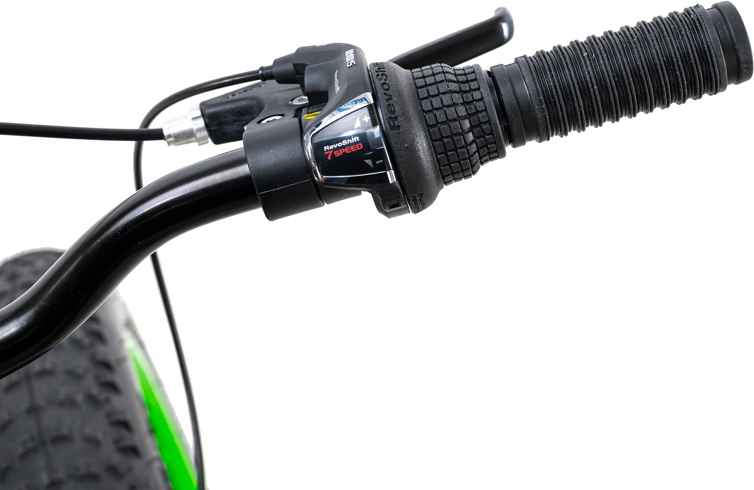 KS Cycling Fatbike »Fat - XTR«, 7 Gang, Shimano, Tourney Schaltwerk, Kettenschaltung, für Damen und Herren, Kettenschaltung