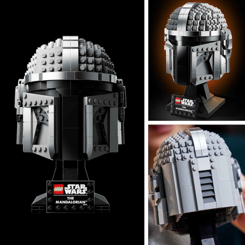 LEGO® Konstruktionsspielsteine »Mandalorianer Helm (75328), LEGO® Star Wars™«, (584 St.)