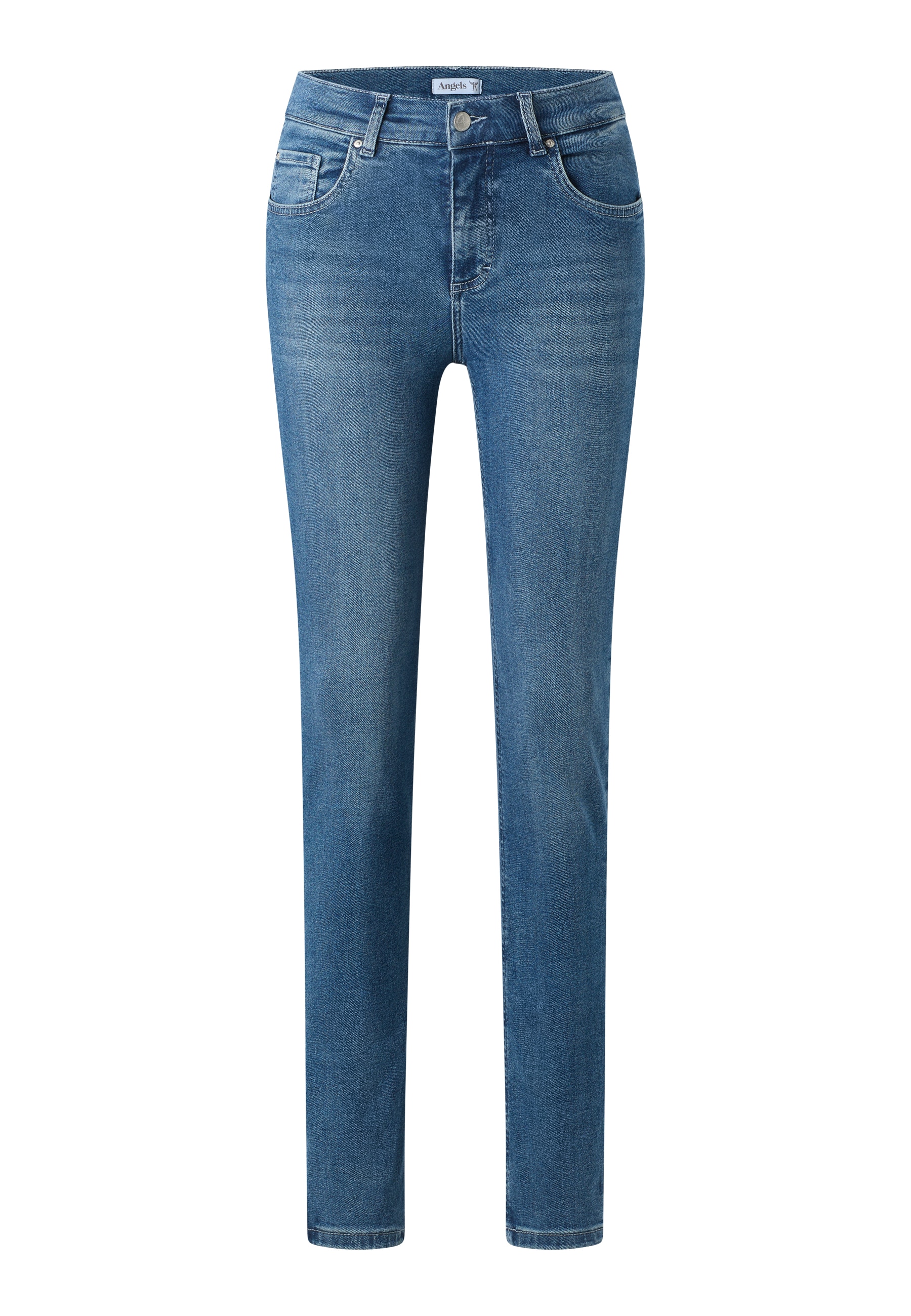ANGELS Slim-fit-Jeans »SKINNY« aus Baumwollmischung, mit Gürtelschlaufen