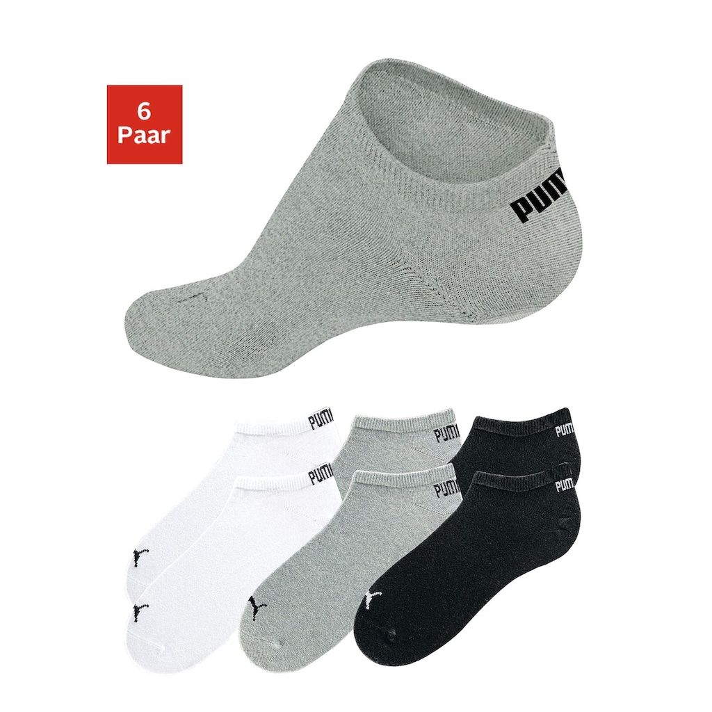 PUMA Sneakersocken, (6 Paar)