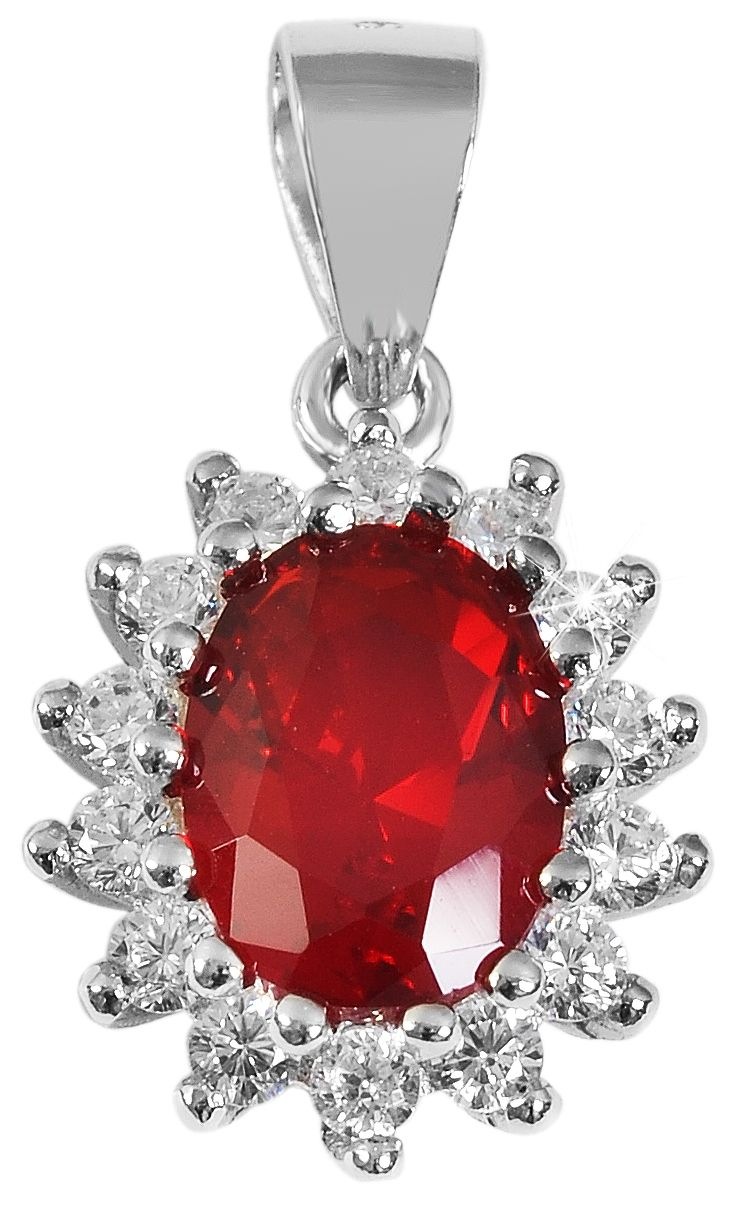 Adelia´s Kettenanhänger »Damen Anhänger aus 925 Silber mit Zirkonia«